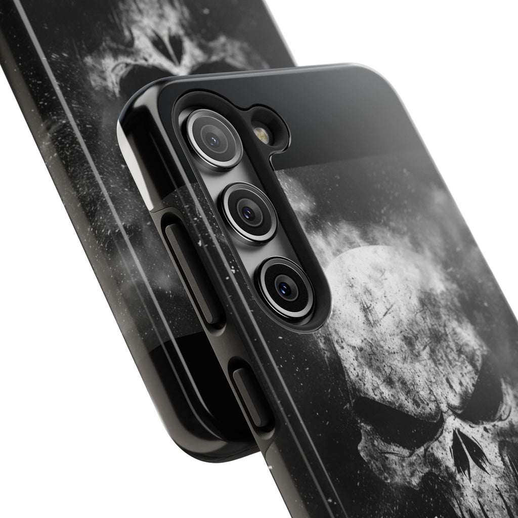 Smoking Skull Theme Phone Case for iPhone & Samsung Galaxy Phones
