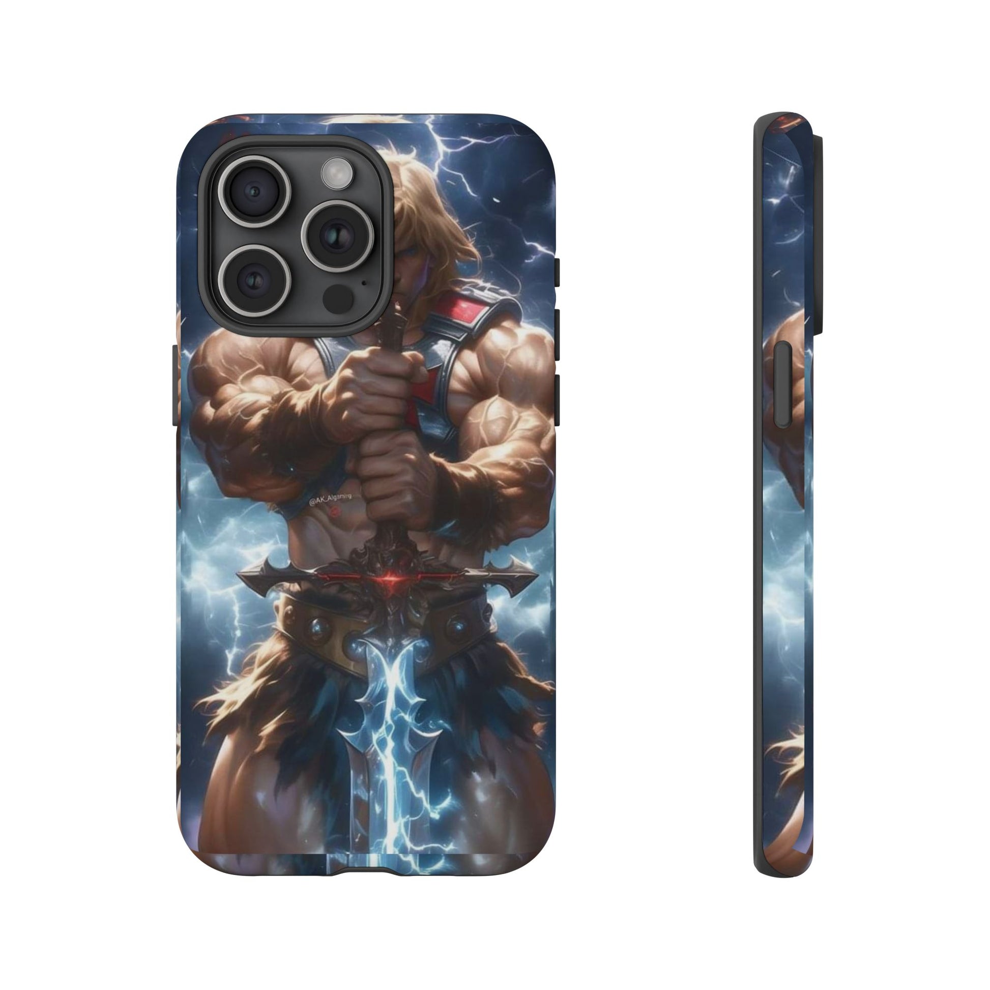 He-Man Masters of the Universe Tough Cases for iPhones, Samsung, and Pixel