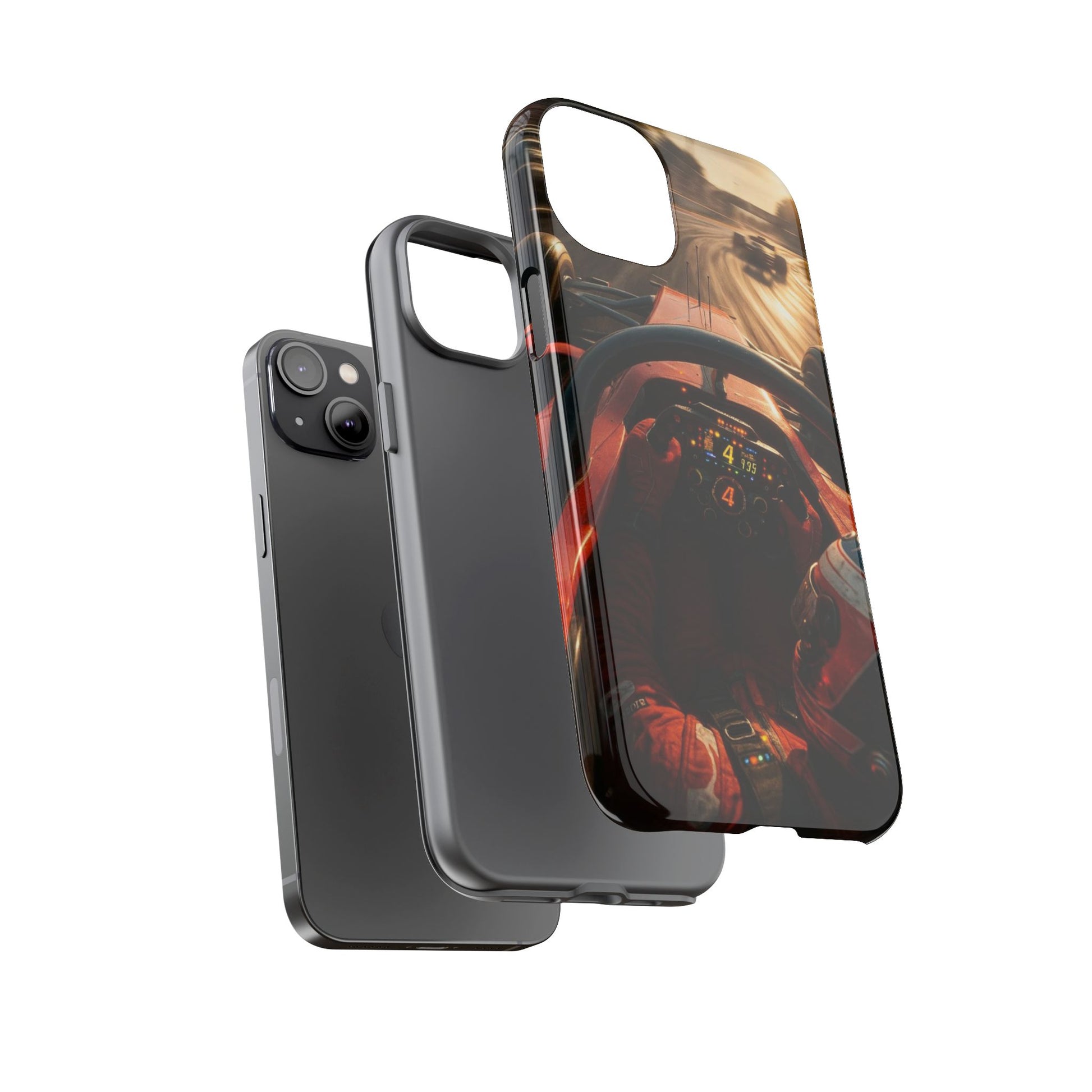 Formula 1 Cockpit Phone Case, Tough Cases for iPhones, Samsung, and Pixel