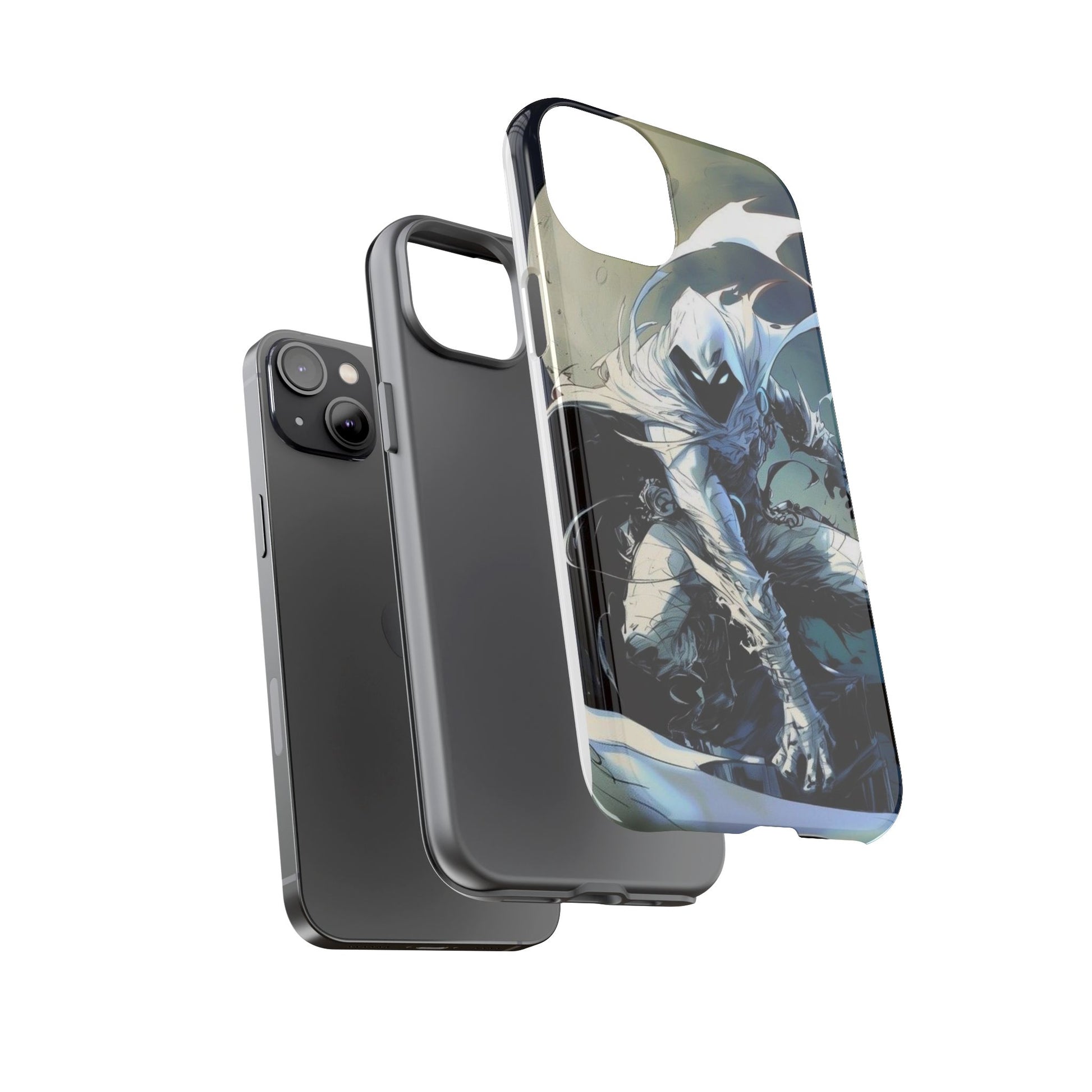 Moon Knight Tough Cases for iPhones, Samsung, and Pixel