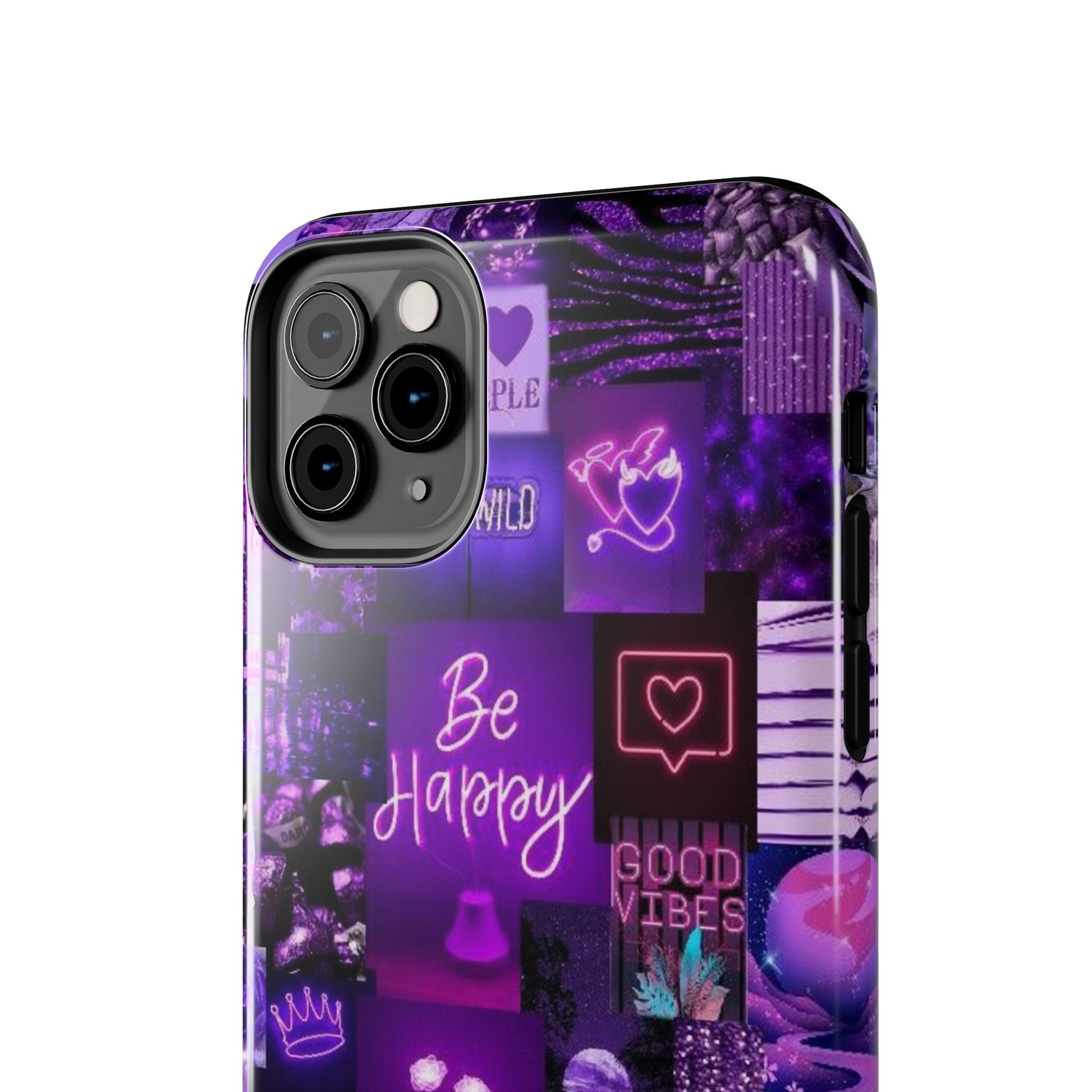 Be Happy Themed Tough Phone Cases for Iphones & Samsung Phones