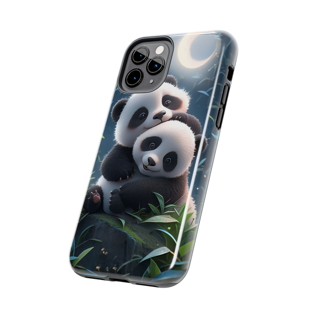 Hugging Pandas Theme Phone Cases for iPhones & Samsung Phones