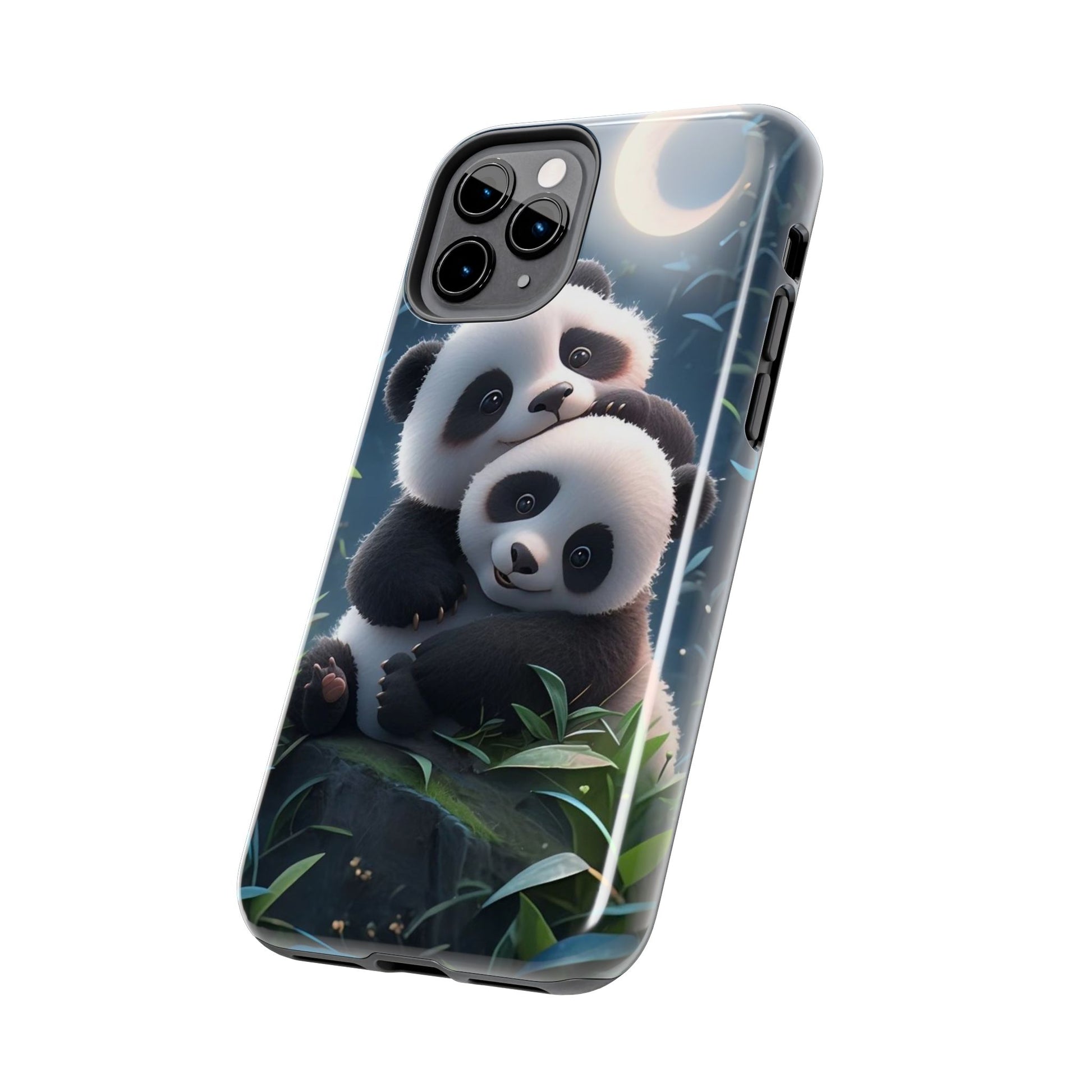 Hugging Pandas Theme Phone Cases for iPhones & Samsung Phones