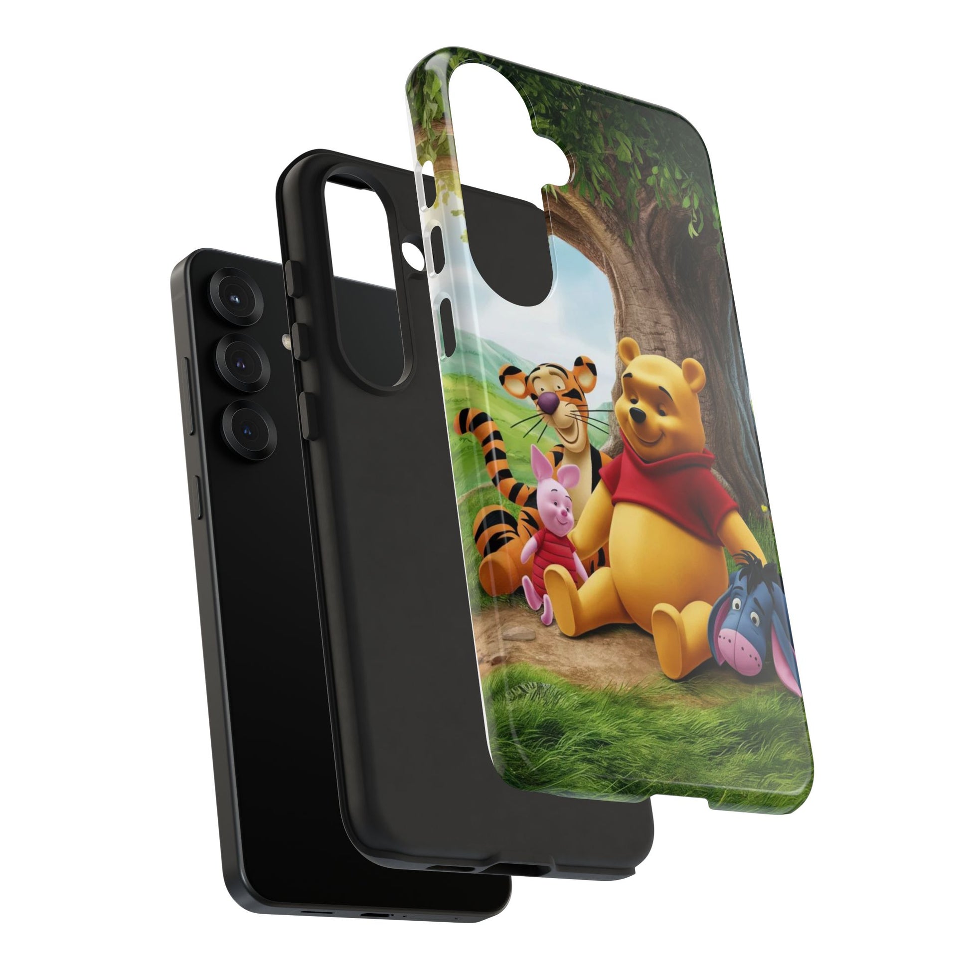Cute Pooh Bear Phone Case, Tough Cases, Disney Phone for iPhones, Samsung, and Pixel