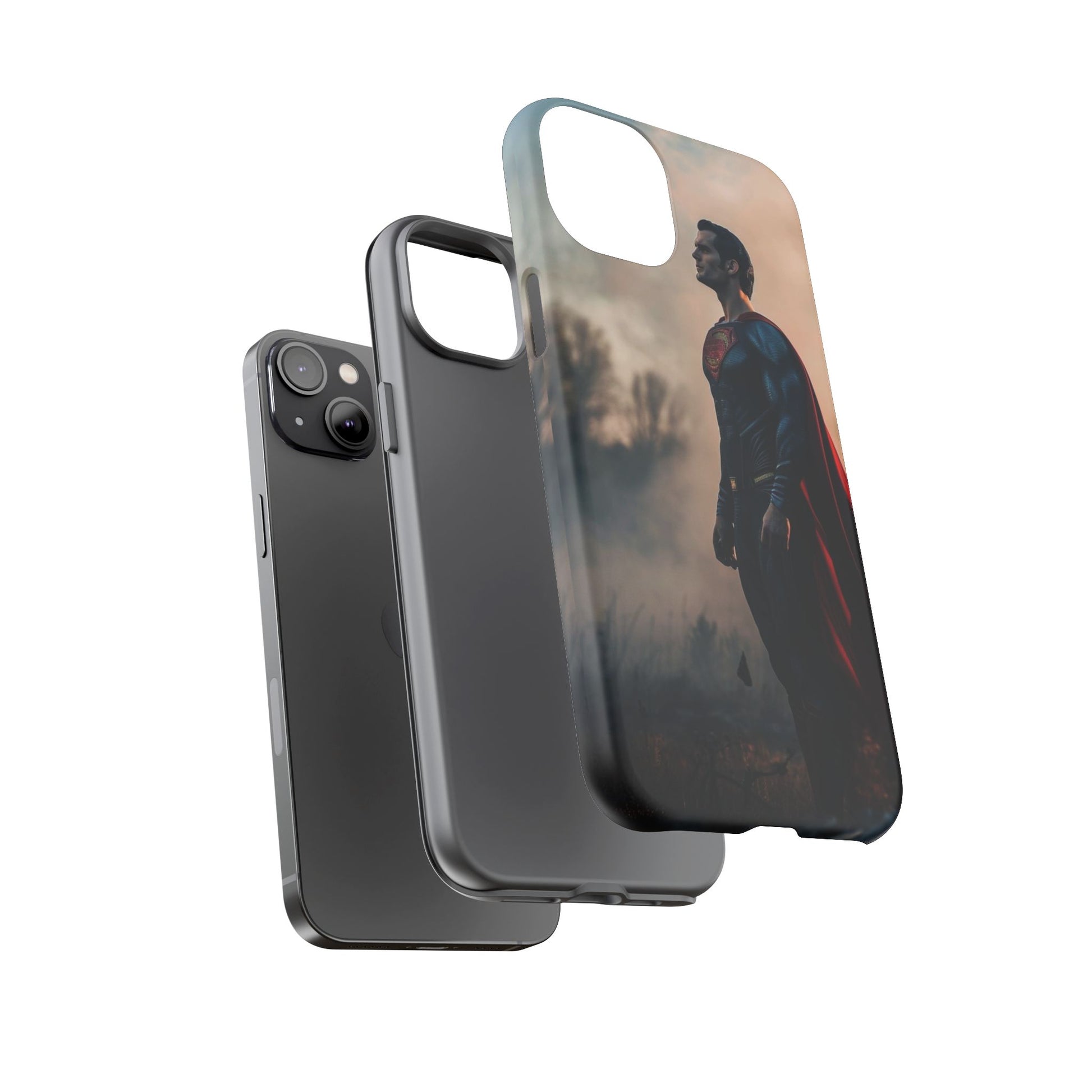 Henry Cavil Superman Tough Cases for iPhones, Samsung, and Pixel