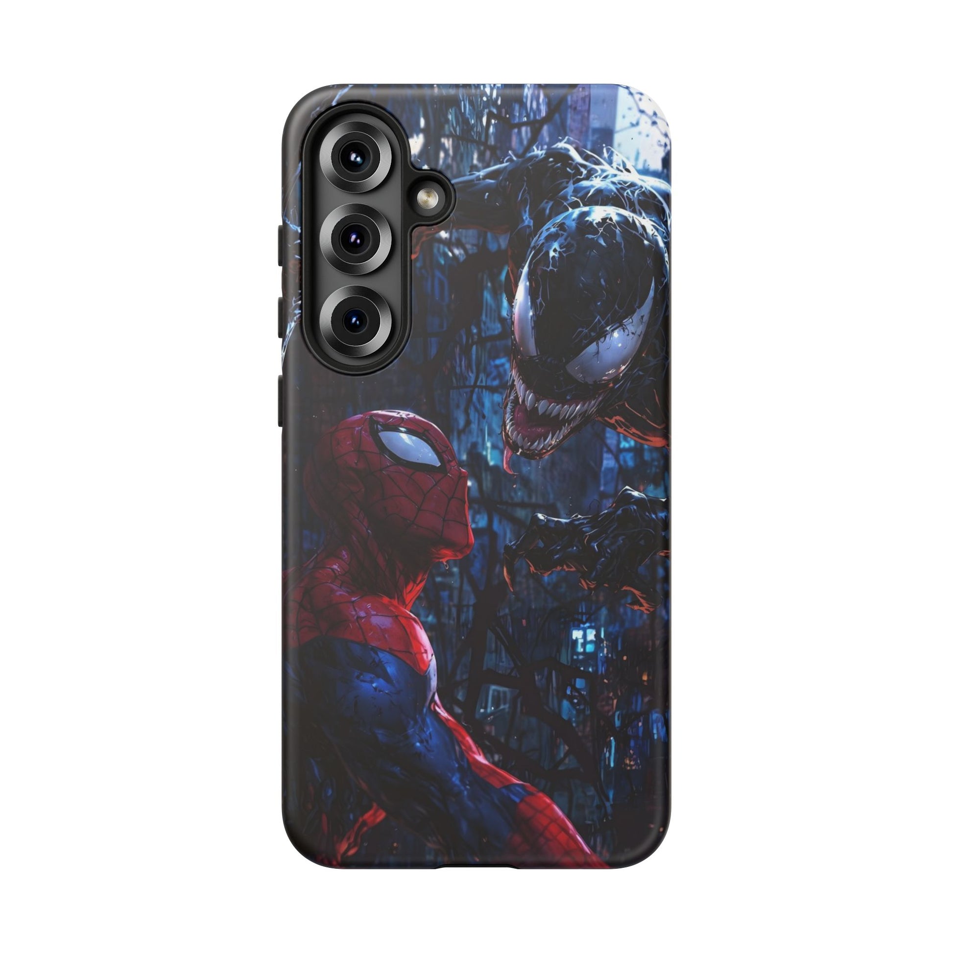 Venom x Spiderman Phone Case, Tough Cases for iPhones, Samsung, and Pixel