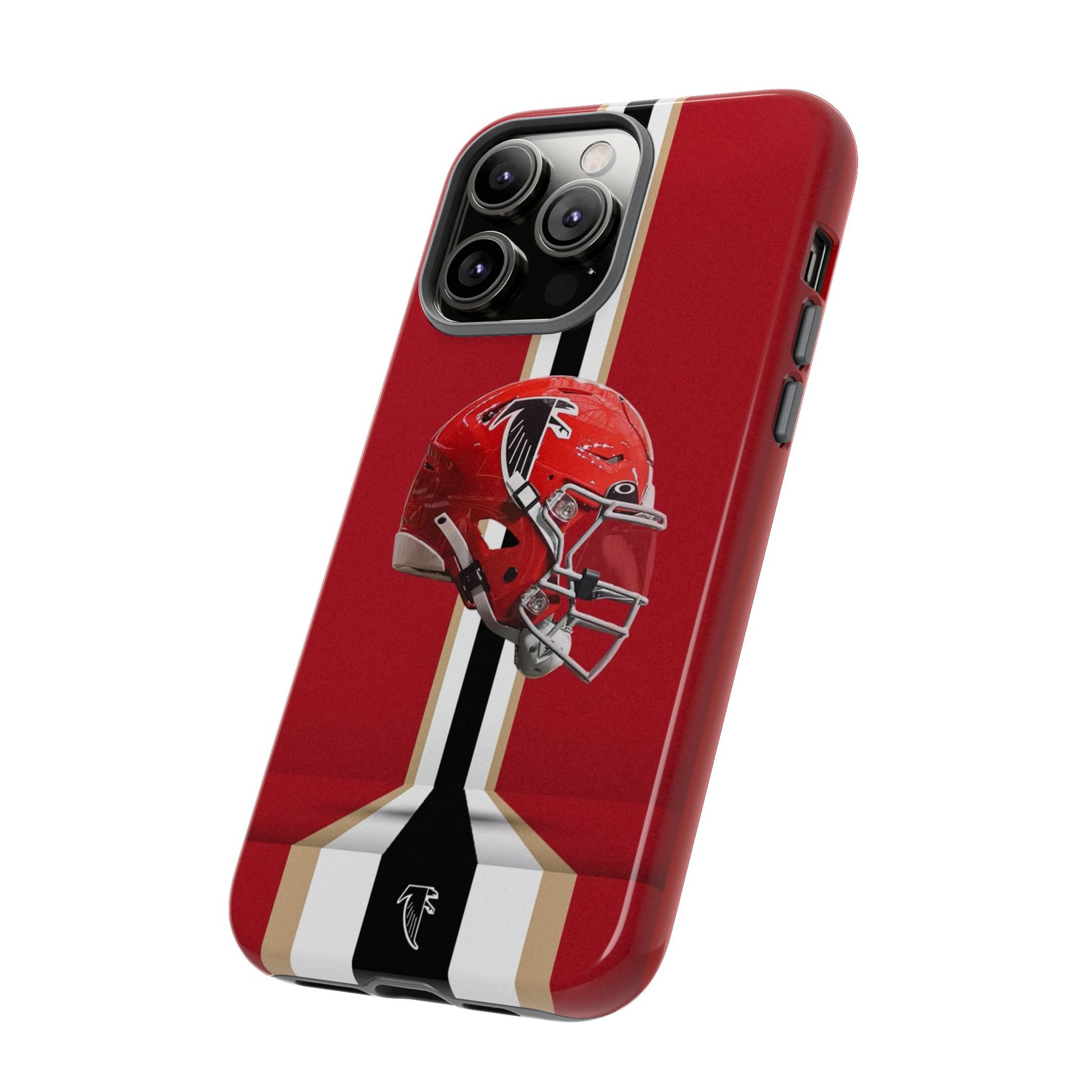 Atlanta Falcons Football Helmet Logo Tough Cases for iPhones, Samsung, and Pixel