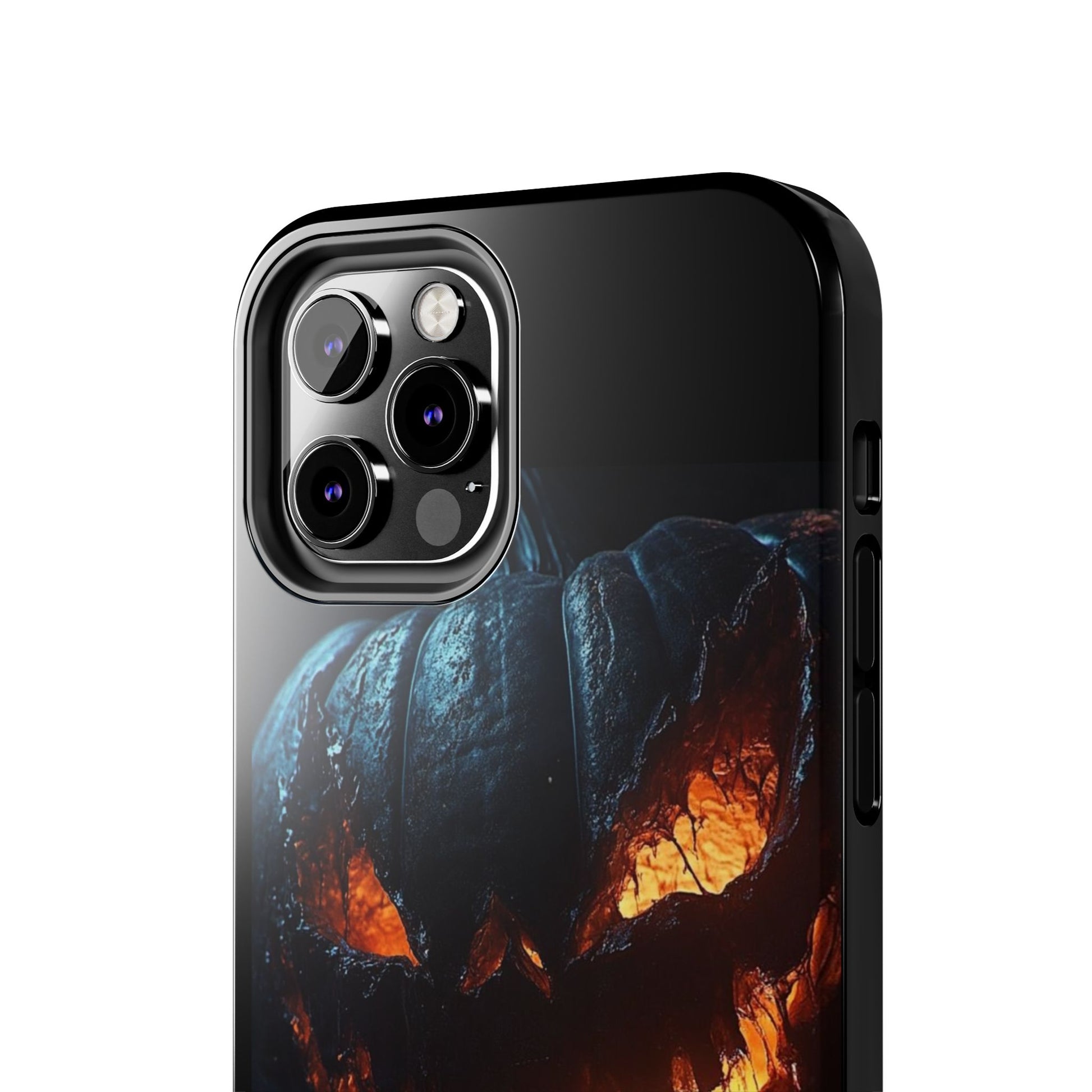 Scary Pumpkin Halloween Theme Phone Cases for iPhones & Samsung Phones