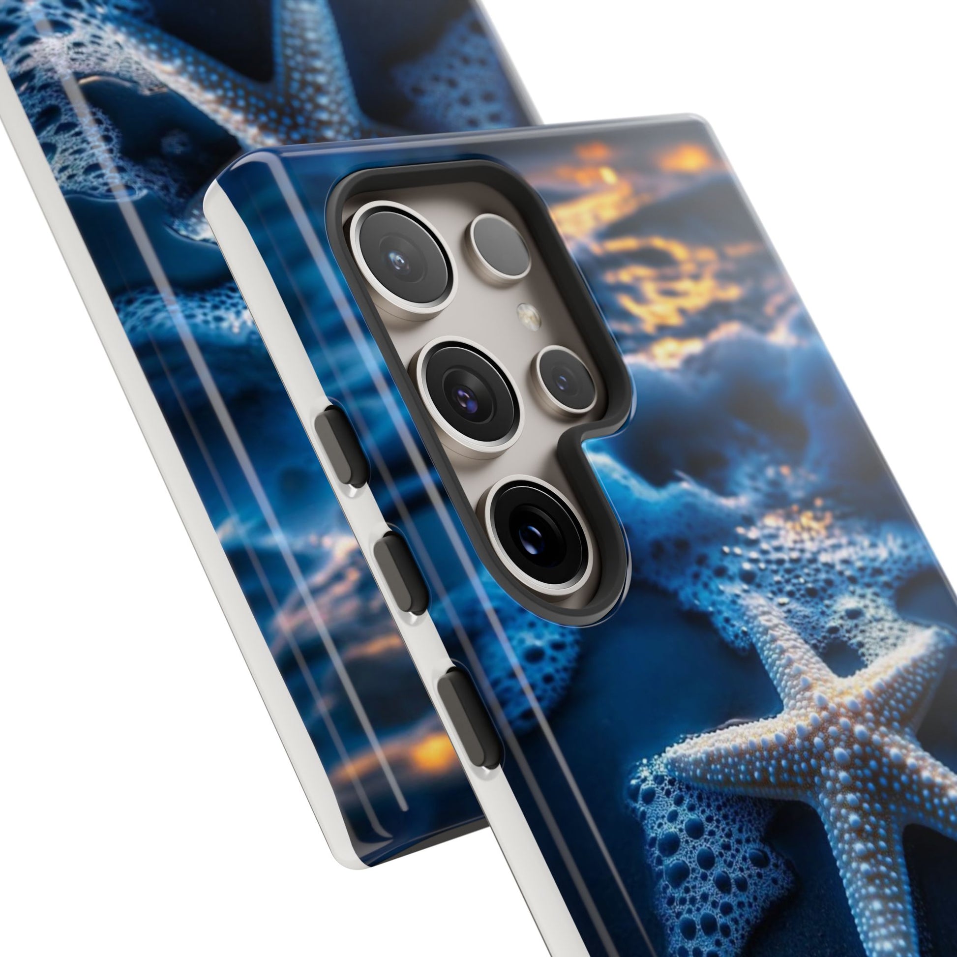 Starfish Beach Tough Cases for iPhones, Samsung, and Pixel