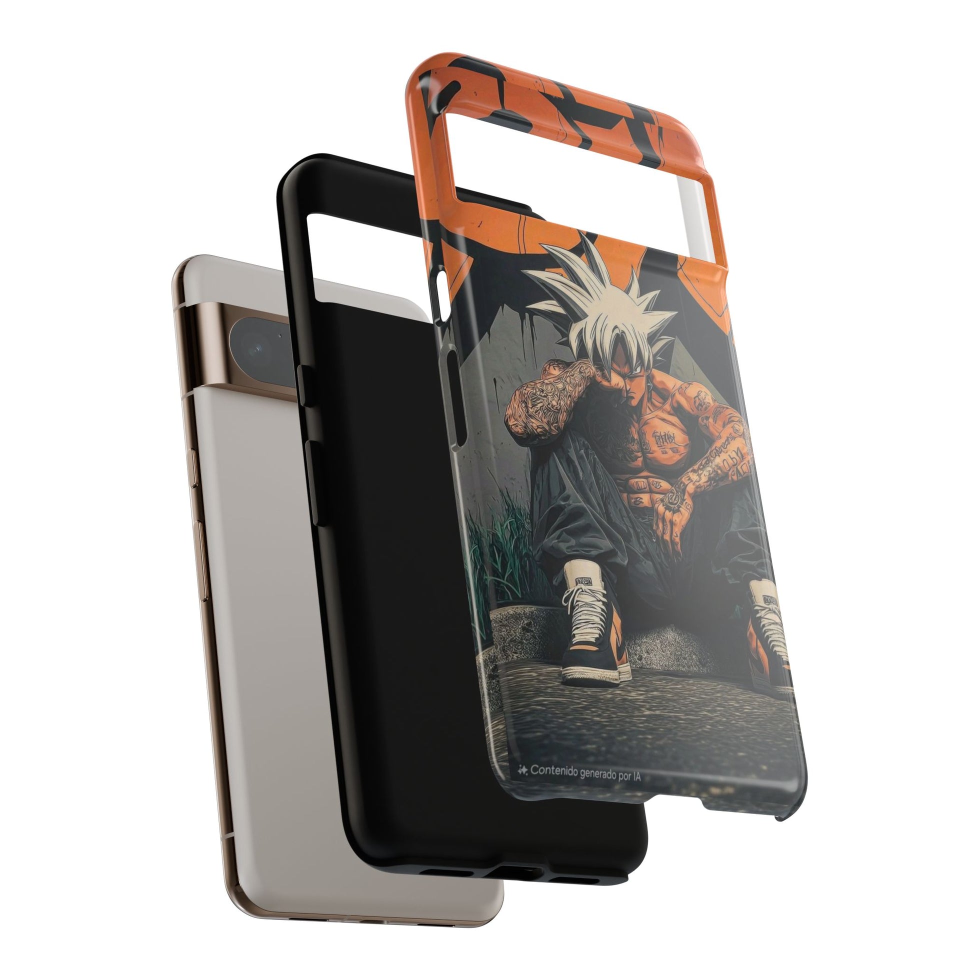 Anime DBZ Thug Tough Cases for iPhones, Samsung, and Pixel
