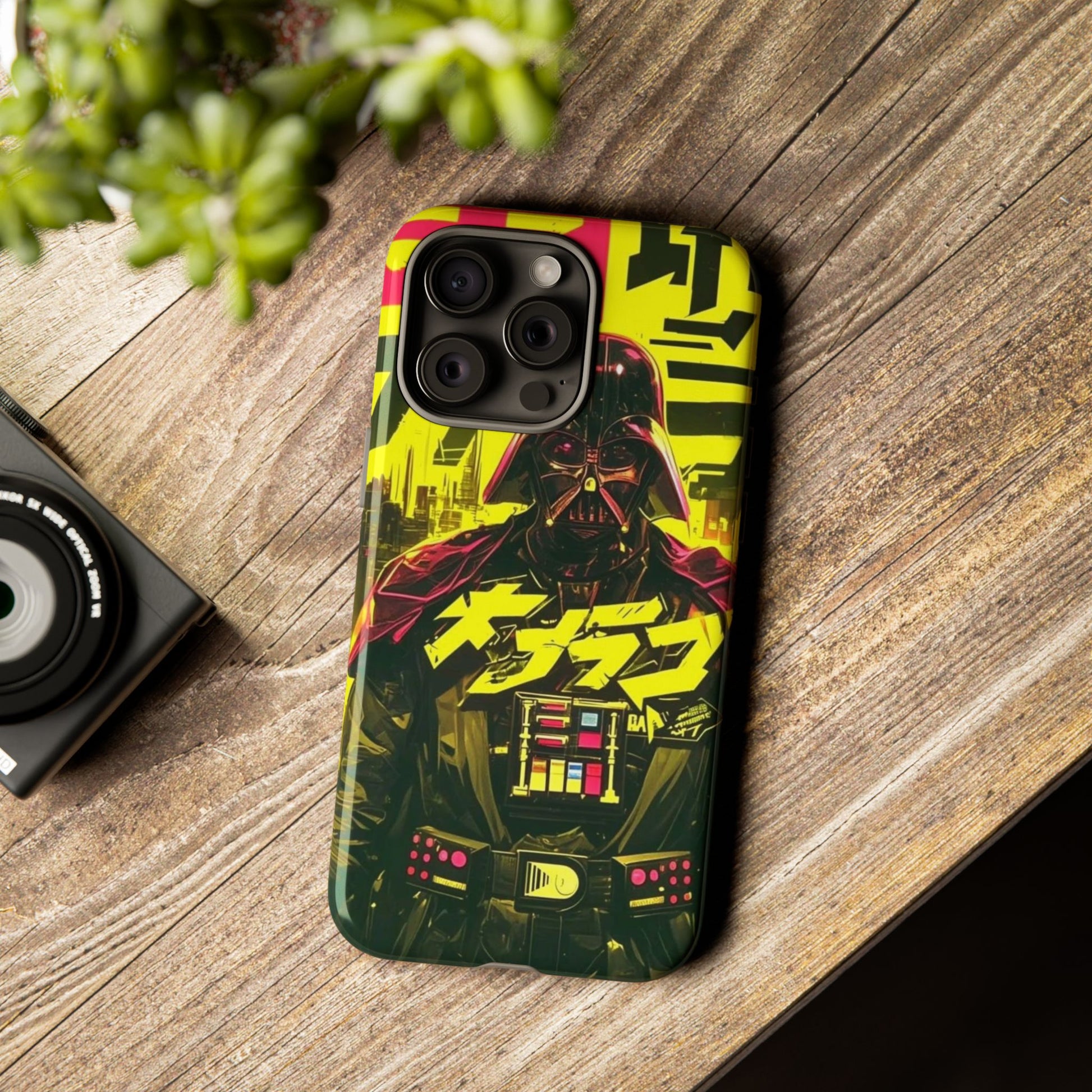 Cyberpunk X Vader Tough Cases for iPhones, Samsung, and Pixel