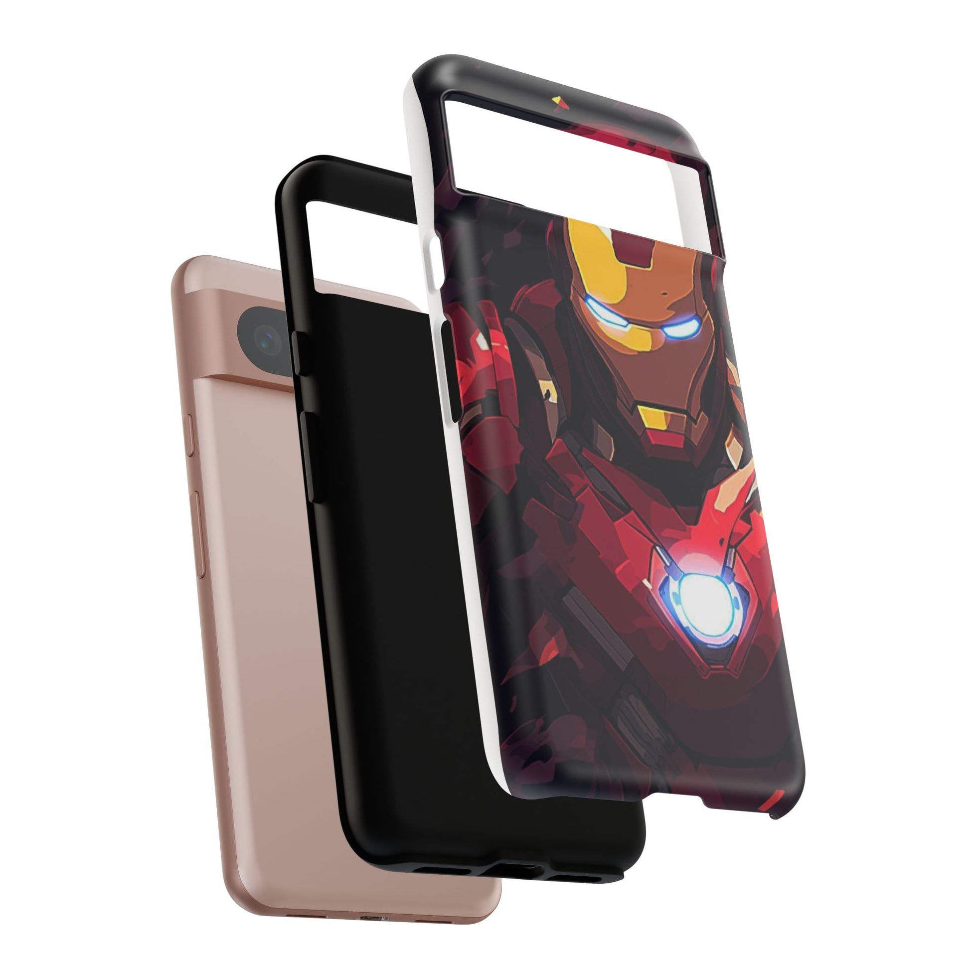 Invincible Iron Man Tough Cases for iPhones, Samsung, and Pixel