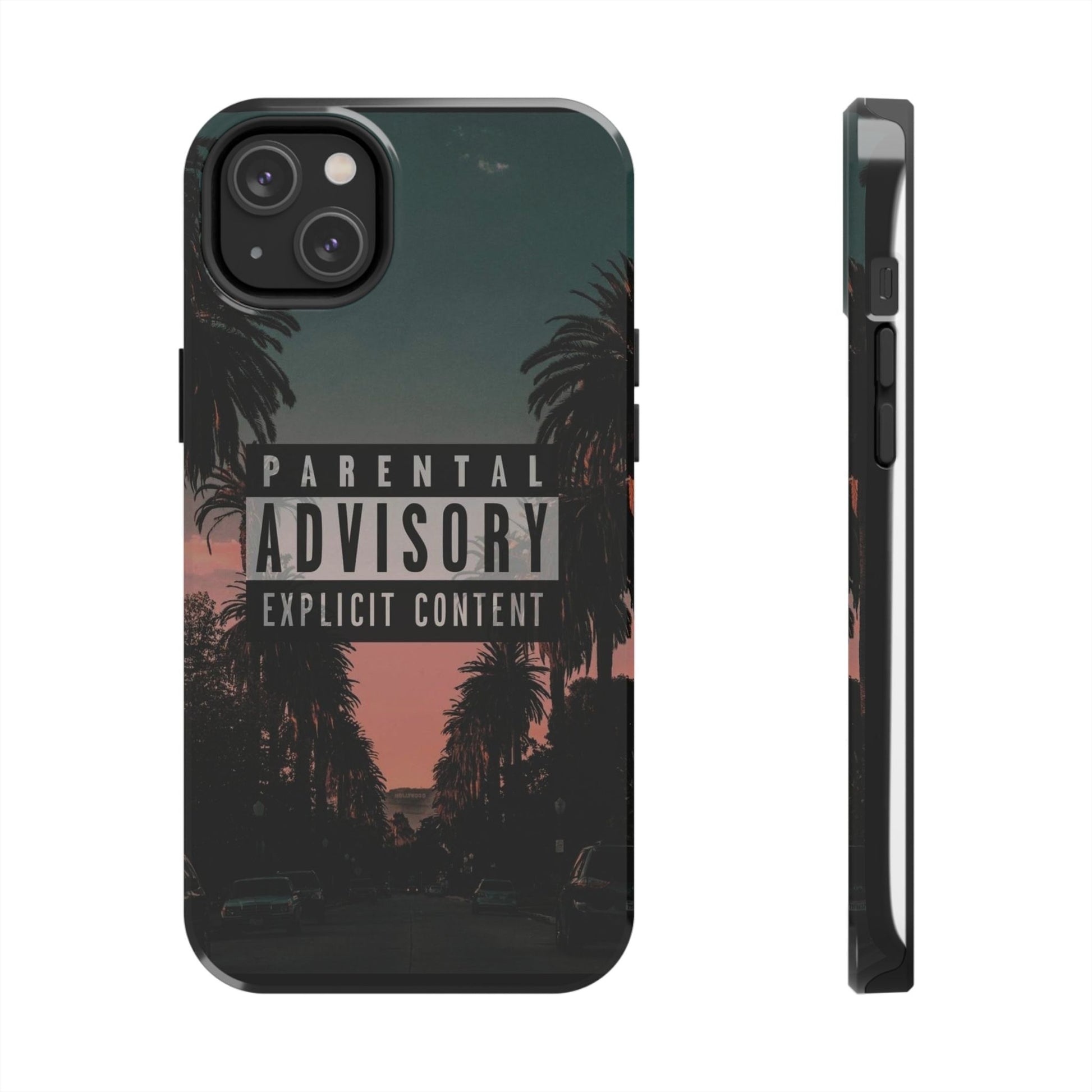 Parental Advisory Tough Phone Cases for Iphones & Samsung Durable