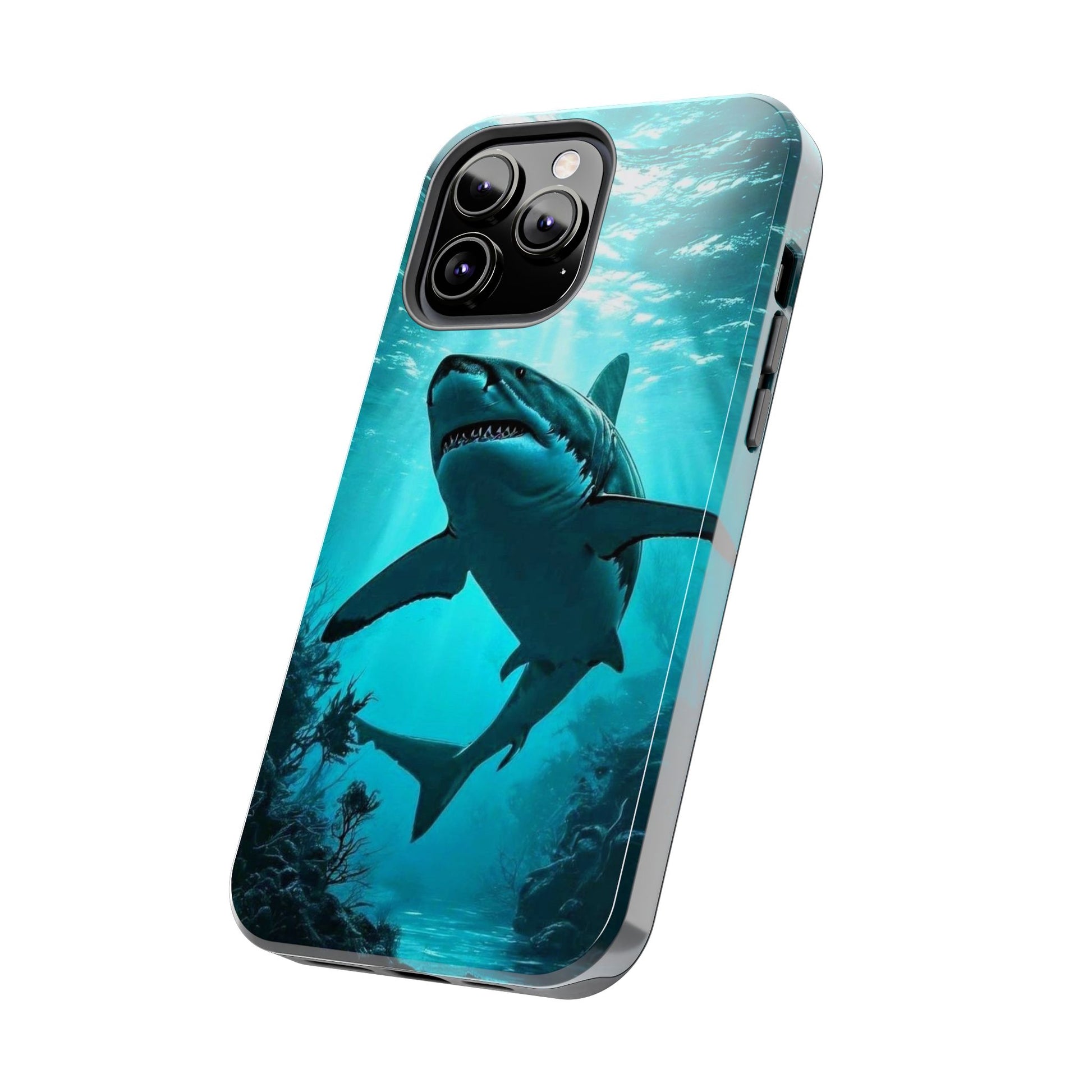 Killer Shark Theme Phone Cases for iPhones & Samsung Phones