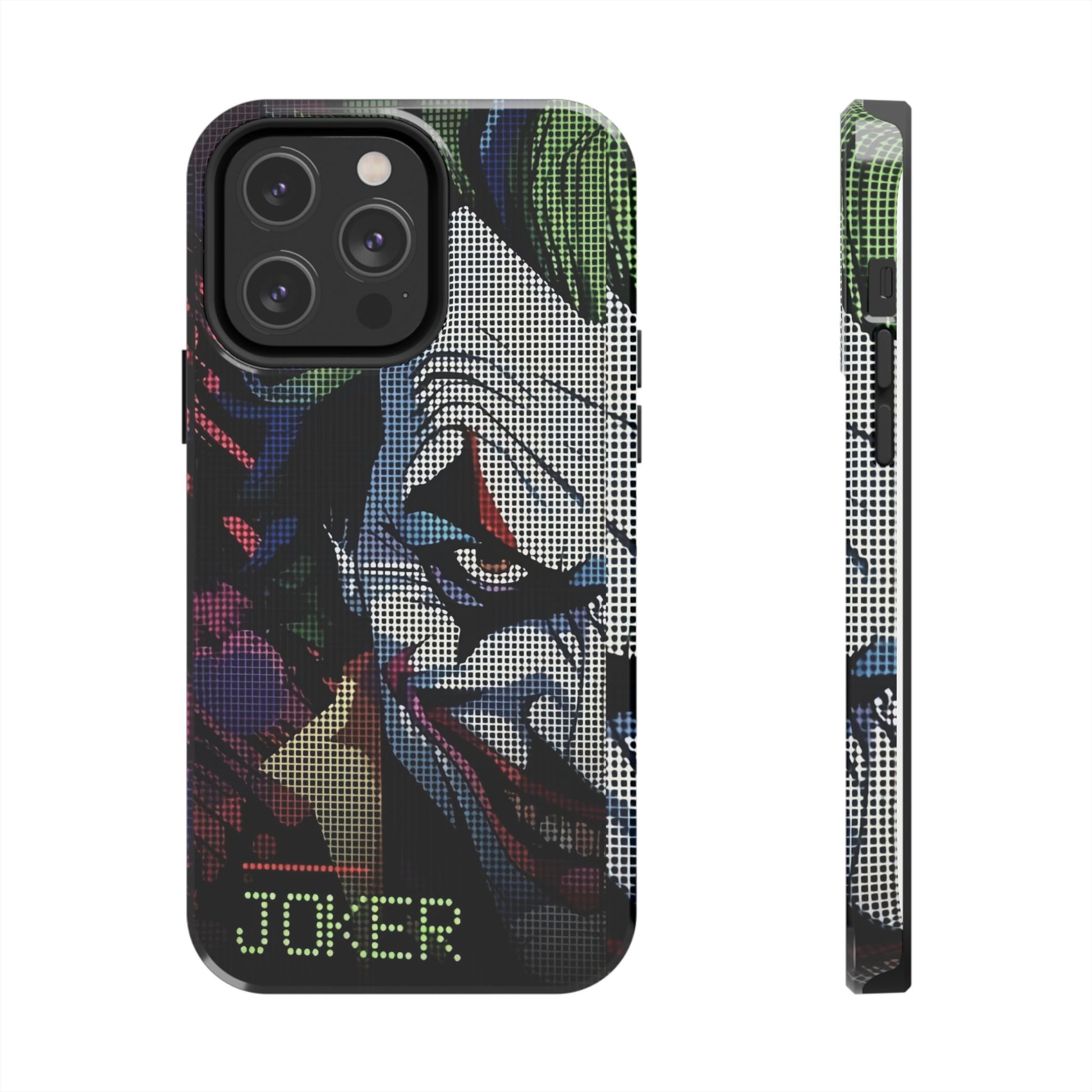 Digital Joker Comic Book Themed Phone Cases for Iphones & Samsung Phones