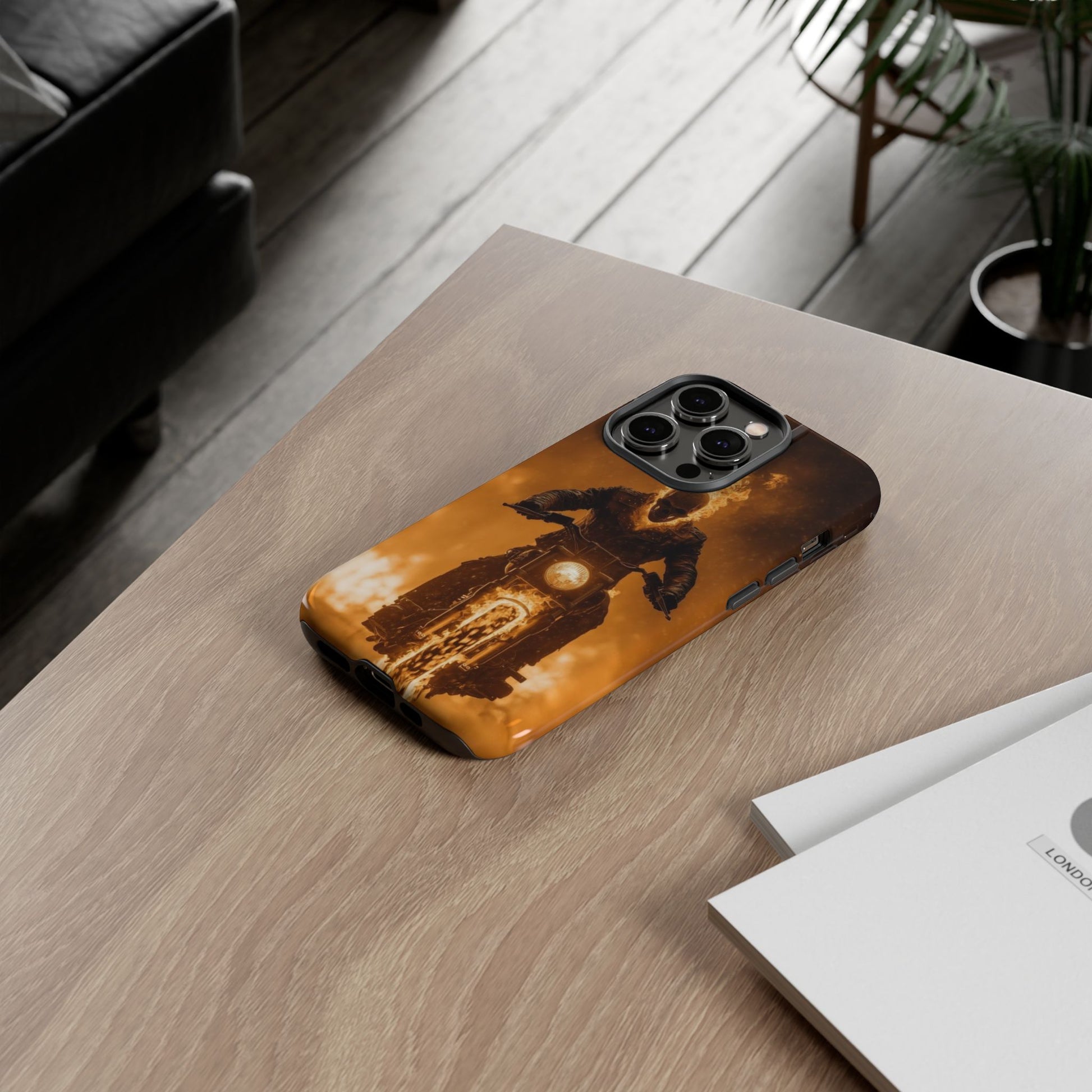 Marvel's Ghostrider Tough Cases for iPhones, Samsung, and Pixel