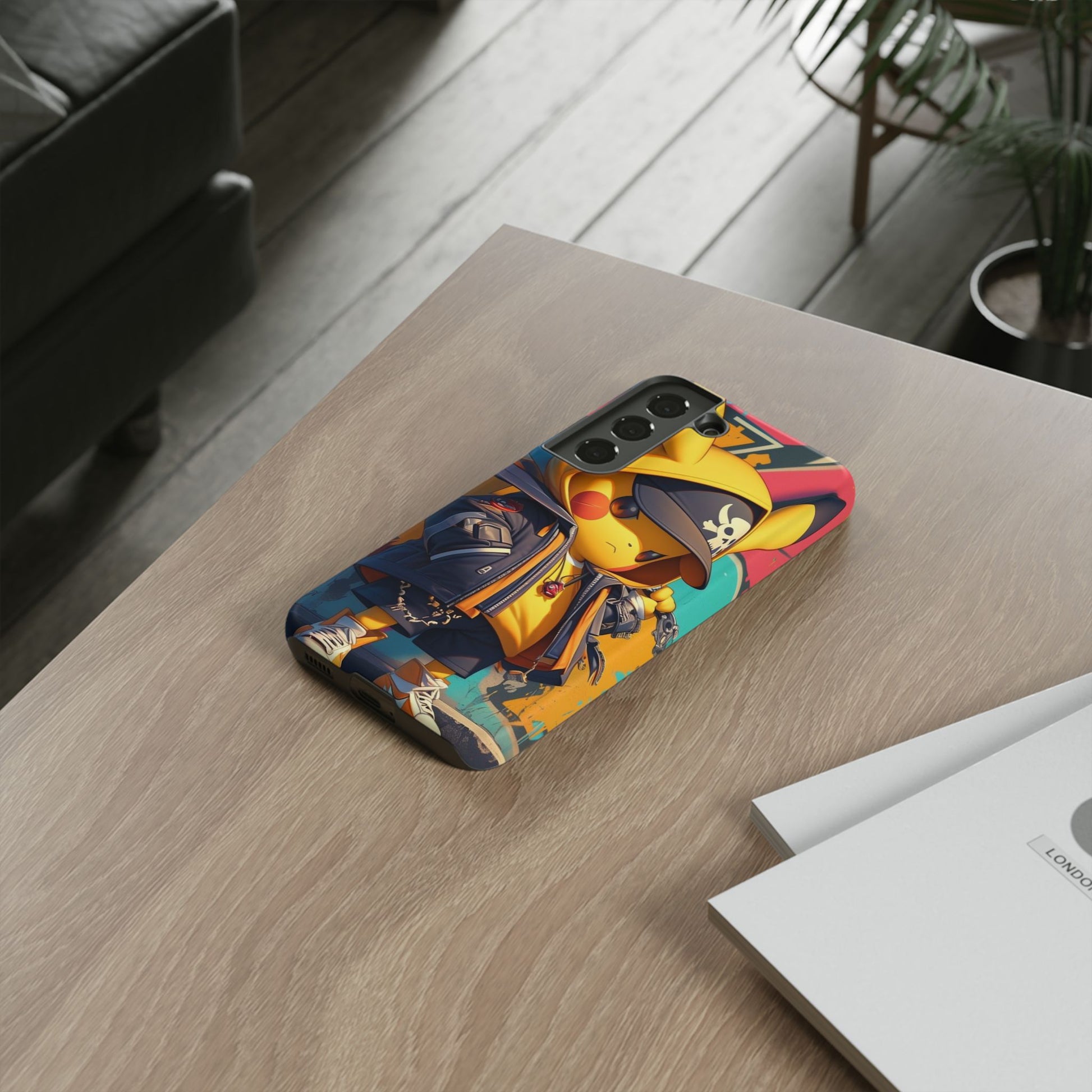 Cute Poke Bear Phone Case, Tough Cases for iPhones, Samsung, and Pixel