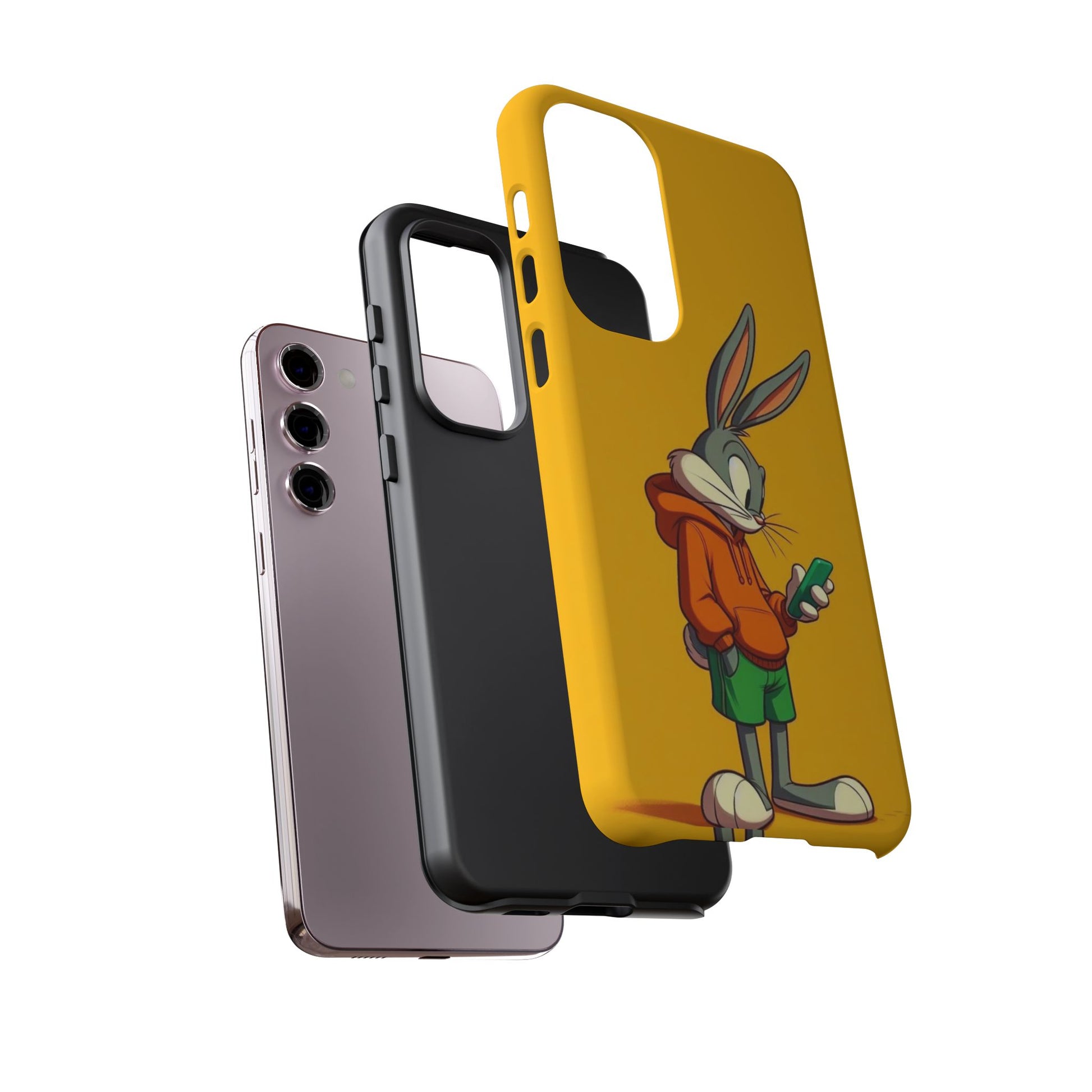 Bugs Bunny Tough Cases for iPhones, Samsung, and Pixel