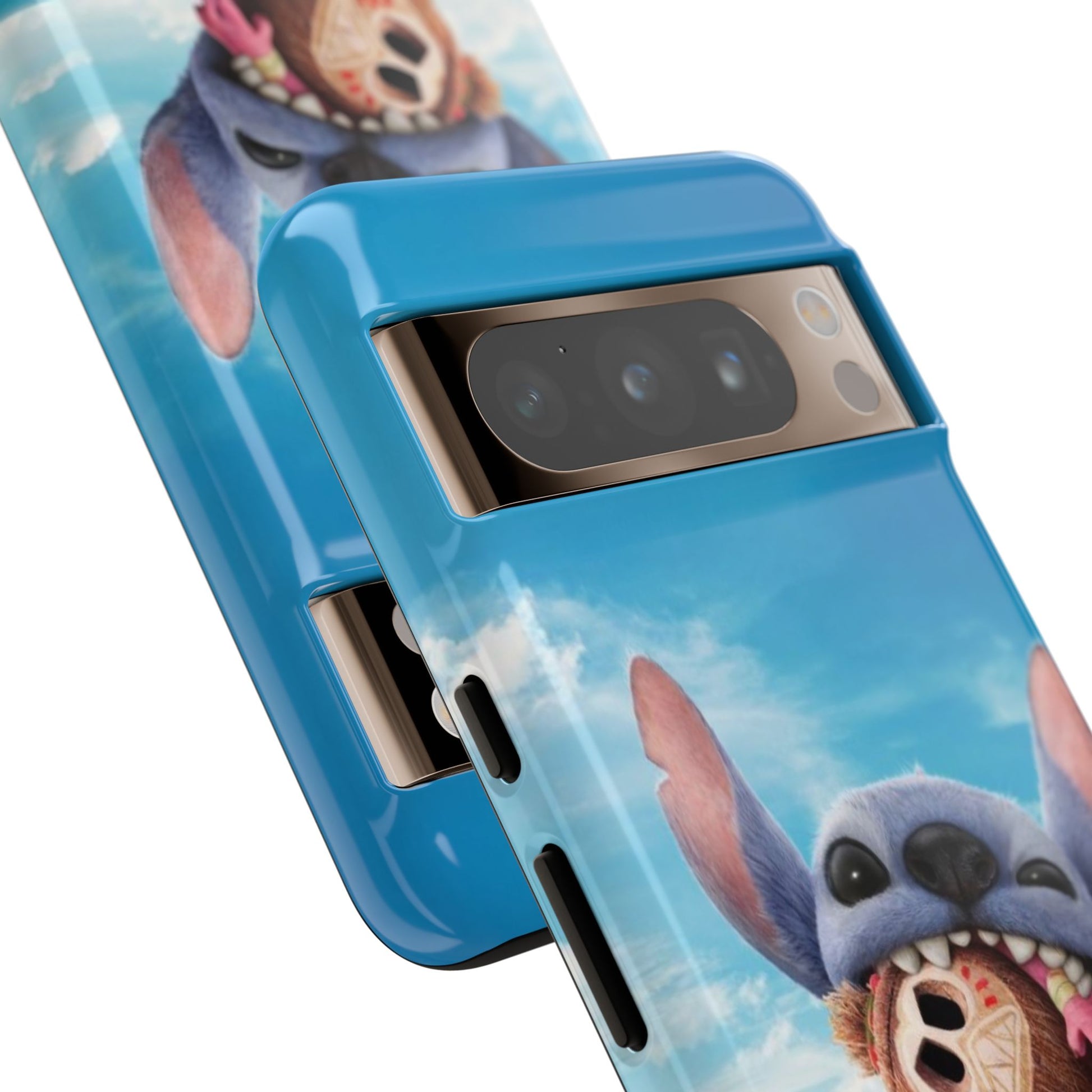 Stitch Beach Sunset Landscape Phone Case for iPhone, Samsung Galaxy, & Pixel Phones