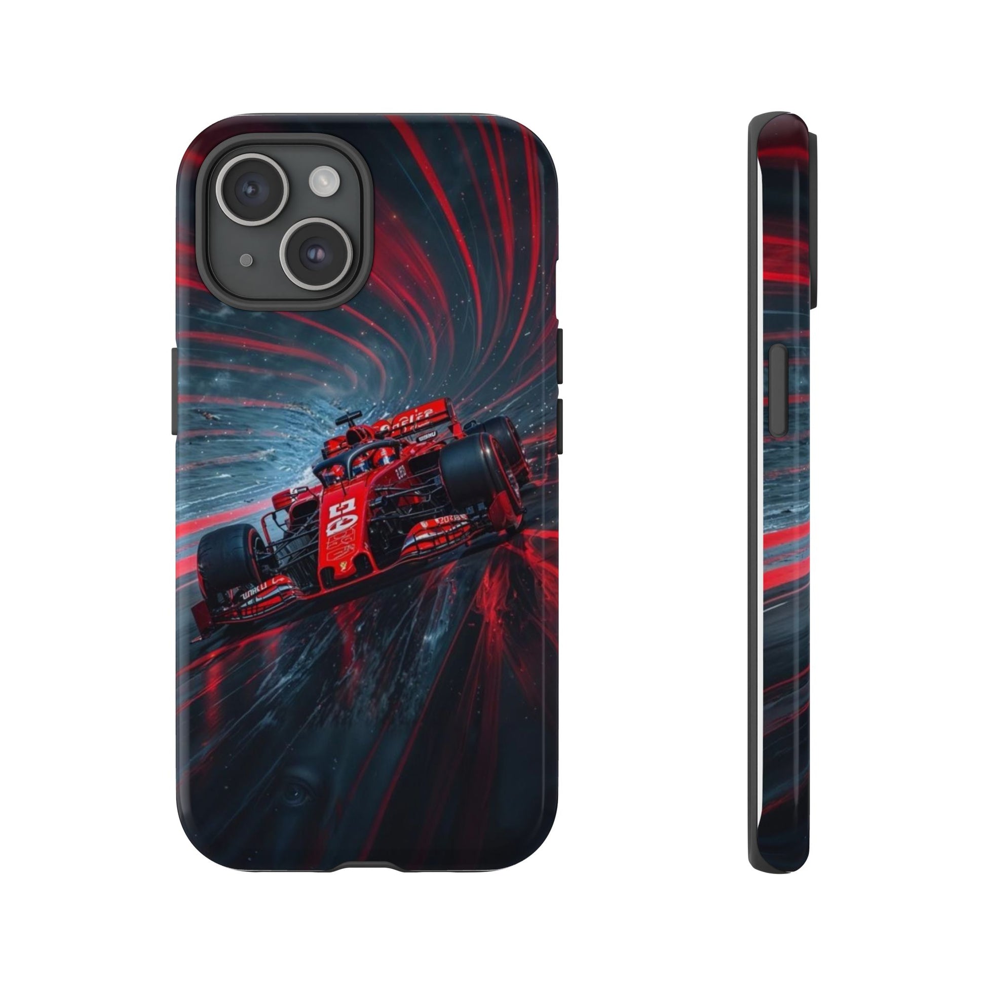 F1 Formula Race Car Phone Case, Tough Cases for iPhones, Samsung, and Pixel