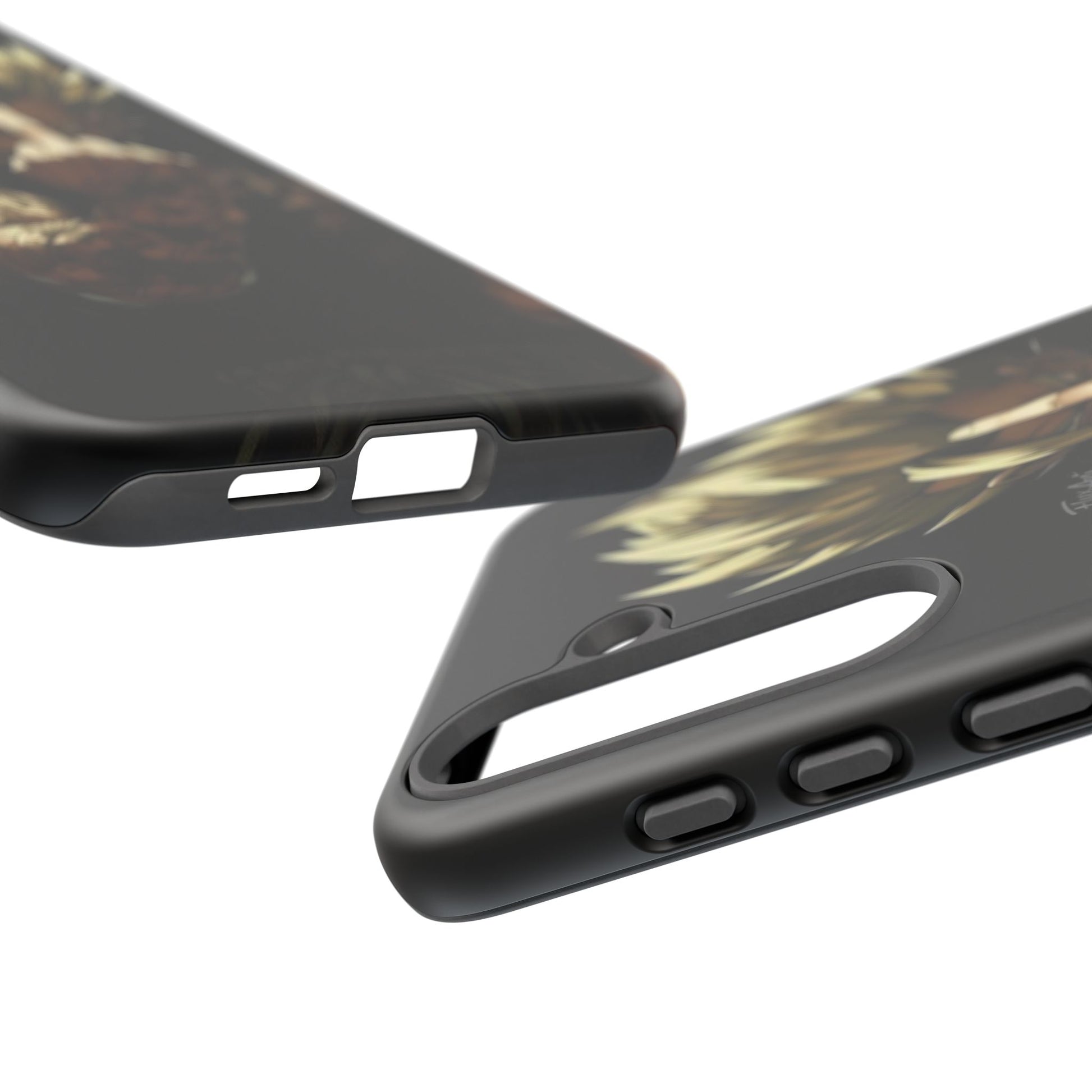 Middle Finger SS Goku Dragon Ball Z Tough Cases for iPhones, Samsung, and Pixel