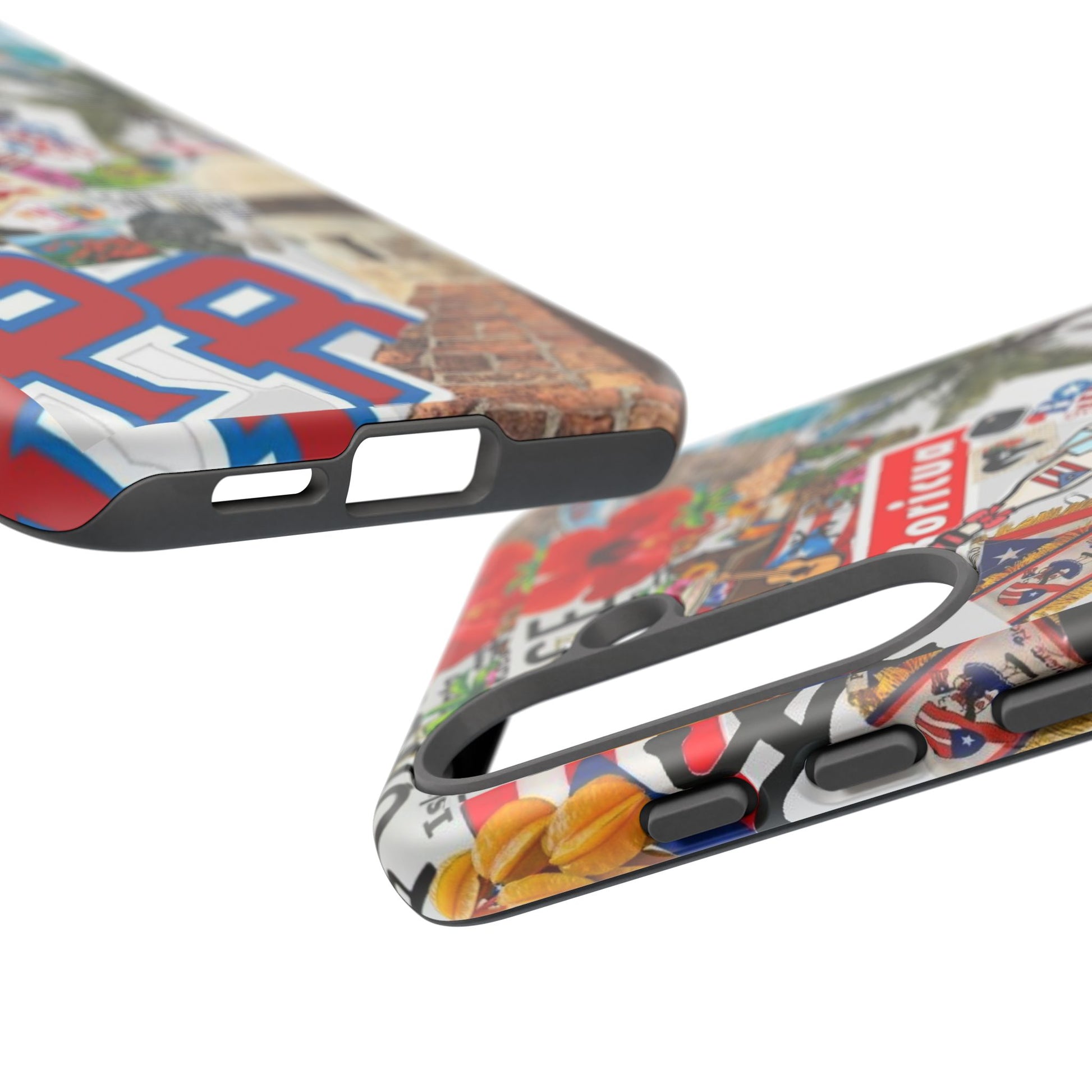 Puerto Rico Boricua Art Tough Cases for iPhones, Samsung, and Pixel