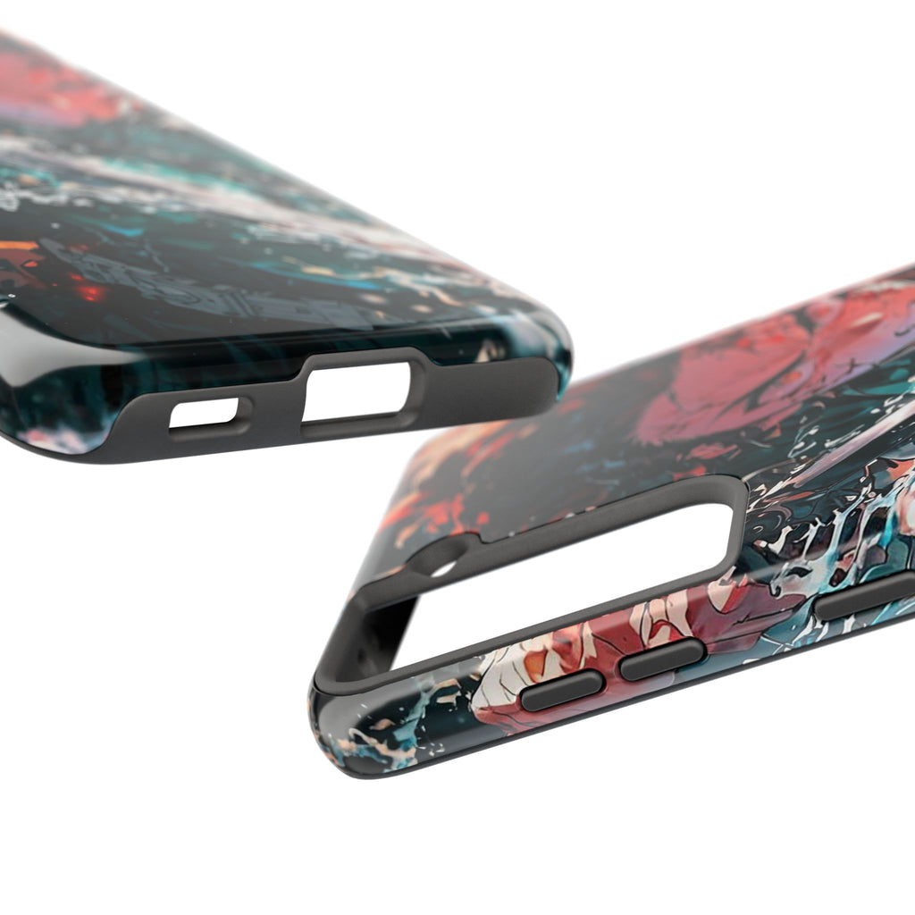 Demon Slayer Tanjiro Art Phone Case for iPhone & Samsung Galaxy Phones
