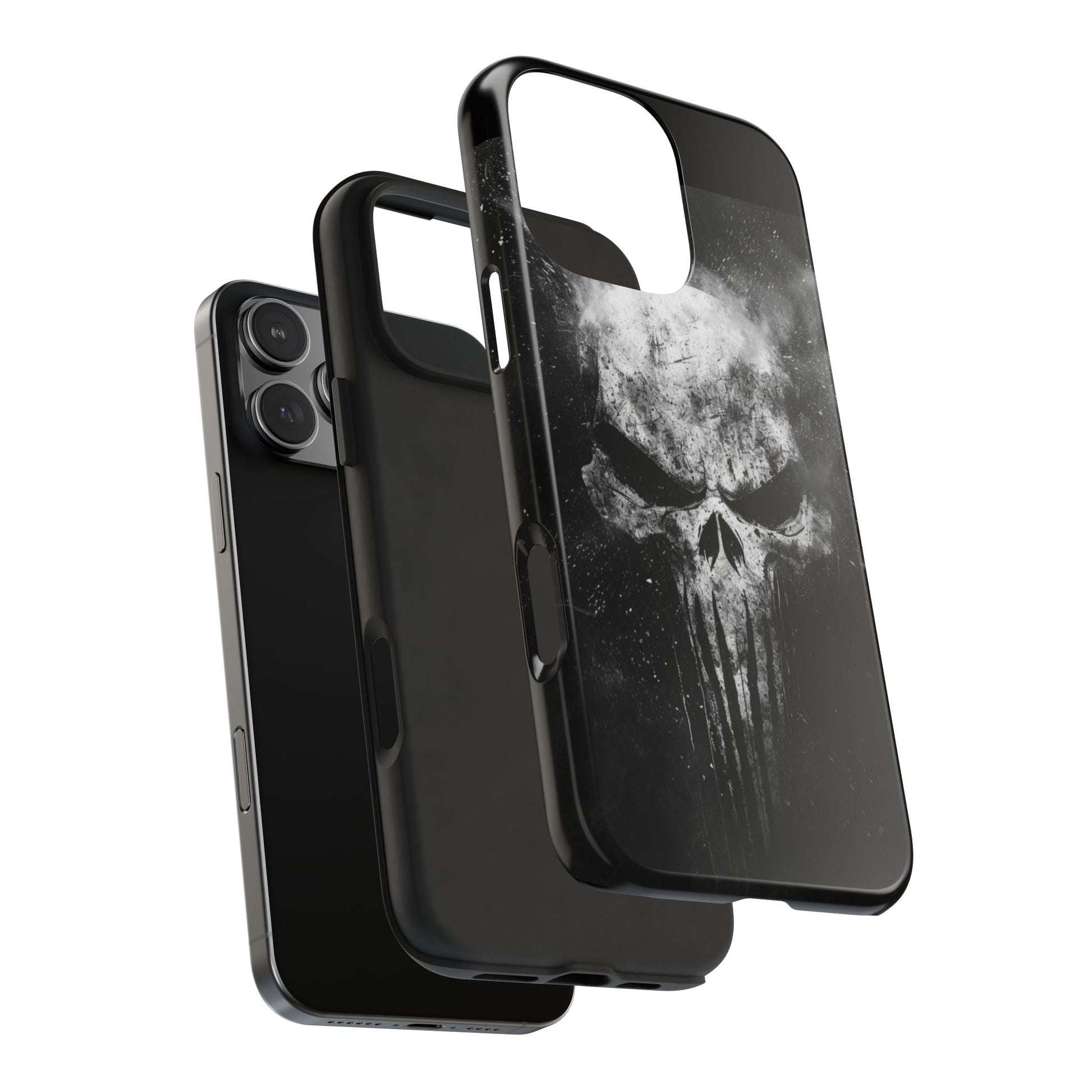 Smoking Skull Theme Phone Case for iPhone & Samsung Galaxy Phones