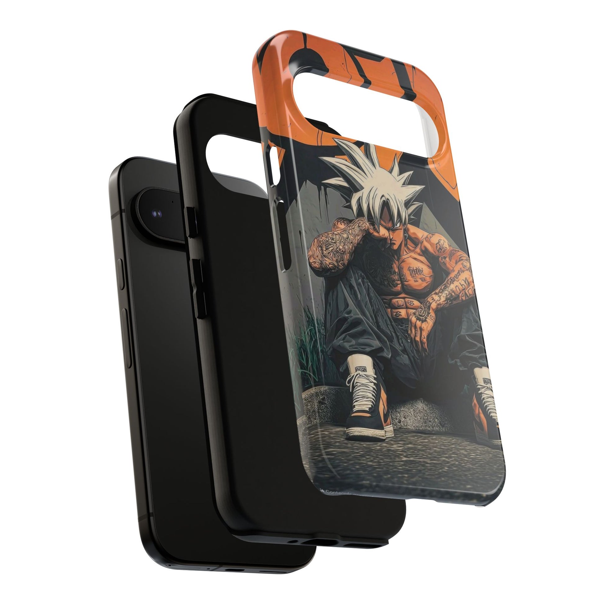 Anime DBZ Thug Tough Cases for iPhones, Samsung, and Pixel