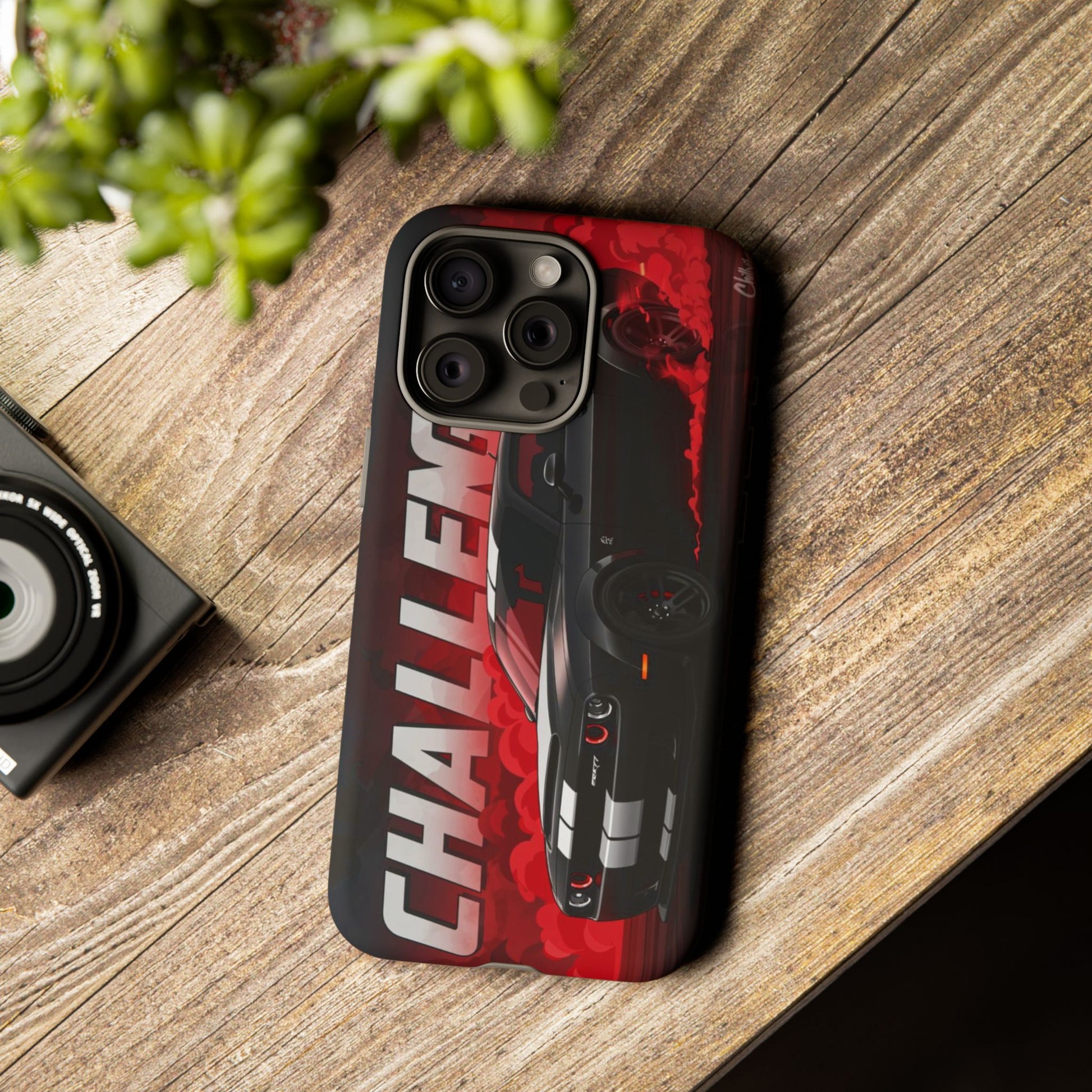Hellcat Challenger Durable Tough Cases for iPhones, Samsung, and Pixel