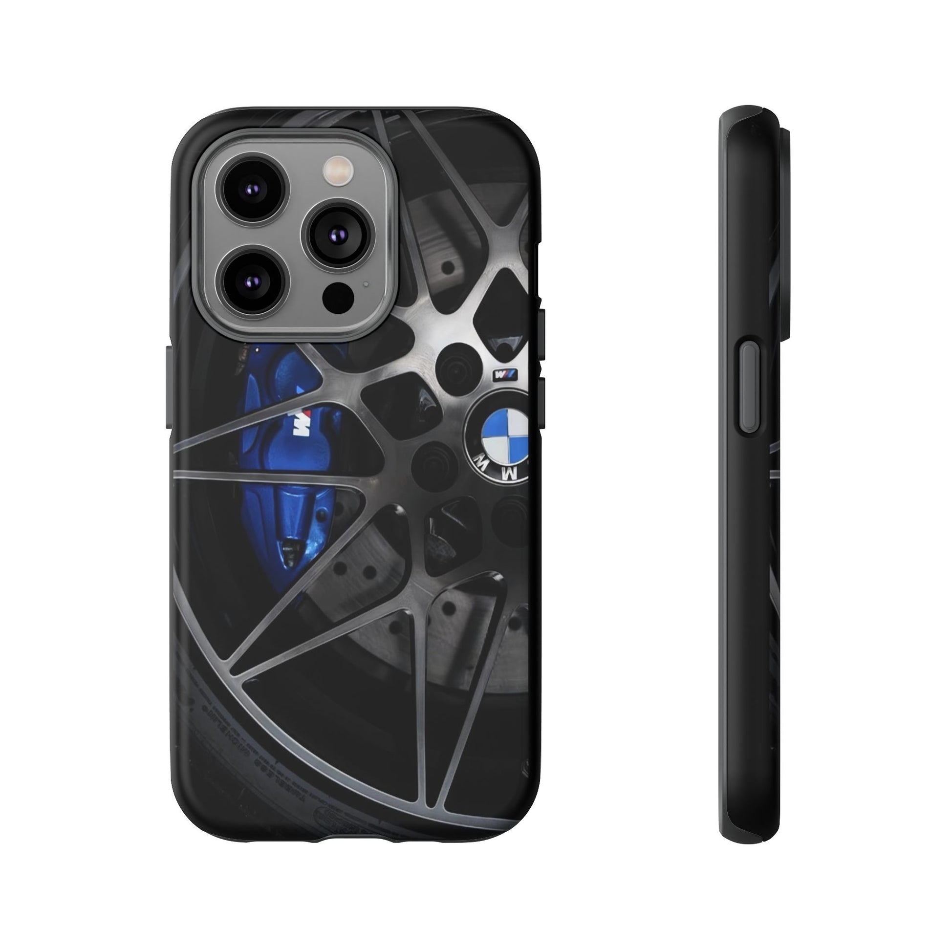 BMW M3 Racing Wheels Tough Cases for iPhones, Samsung, and Pixel