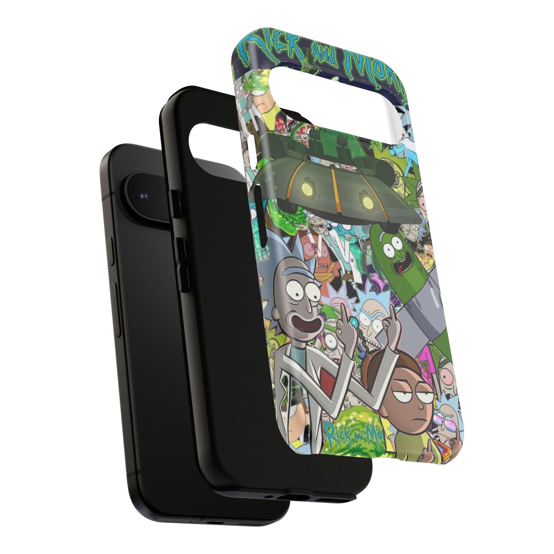 Rick and Morty Phone Case, Tough Cases for iPhones, Samsung, and Pixel