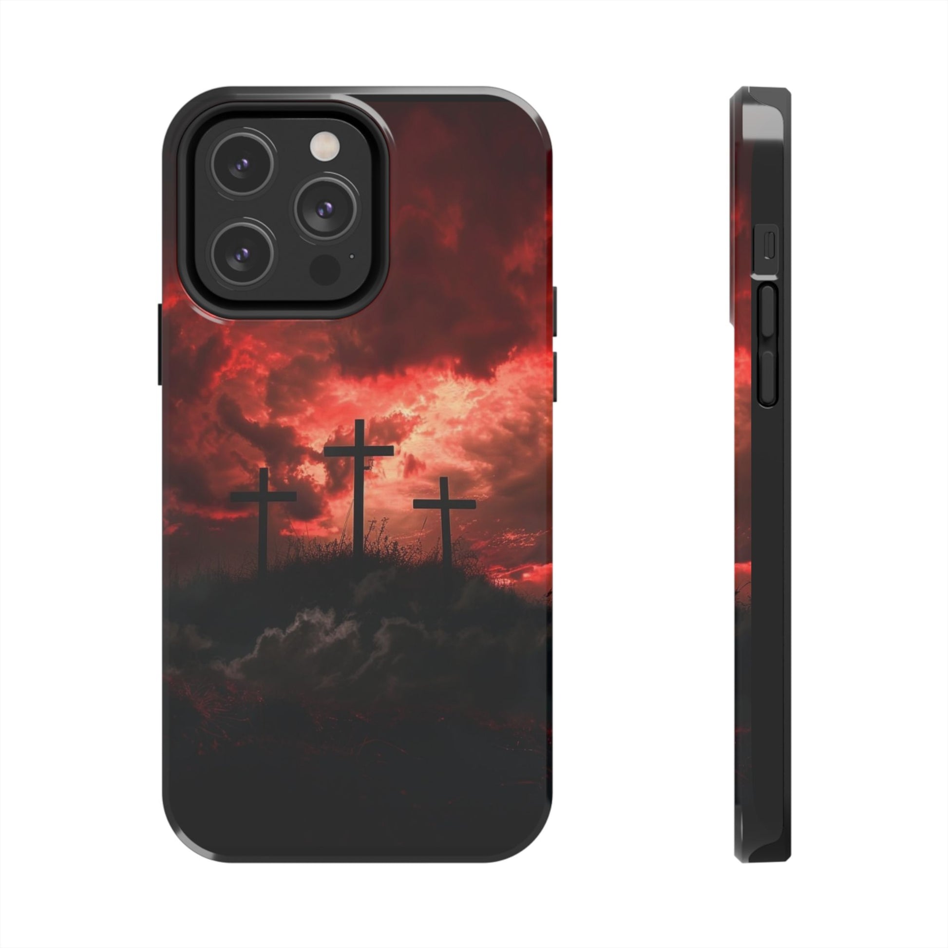 Crosses at Golgotha Christian Cases for iPhones & Samsung Phones