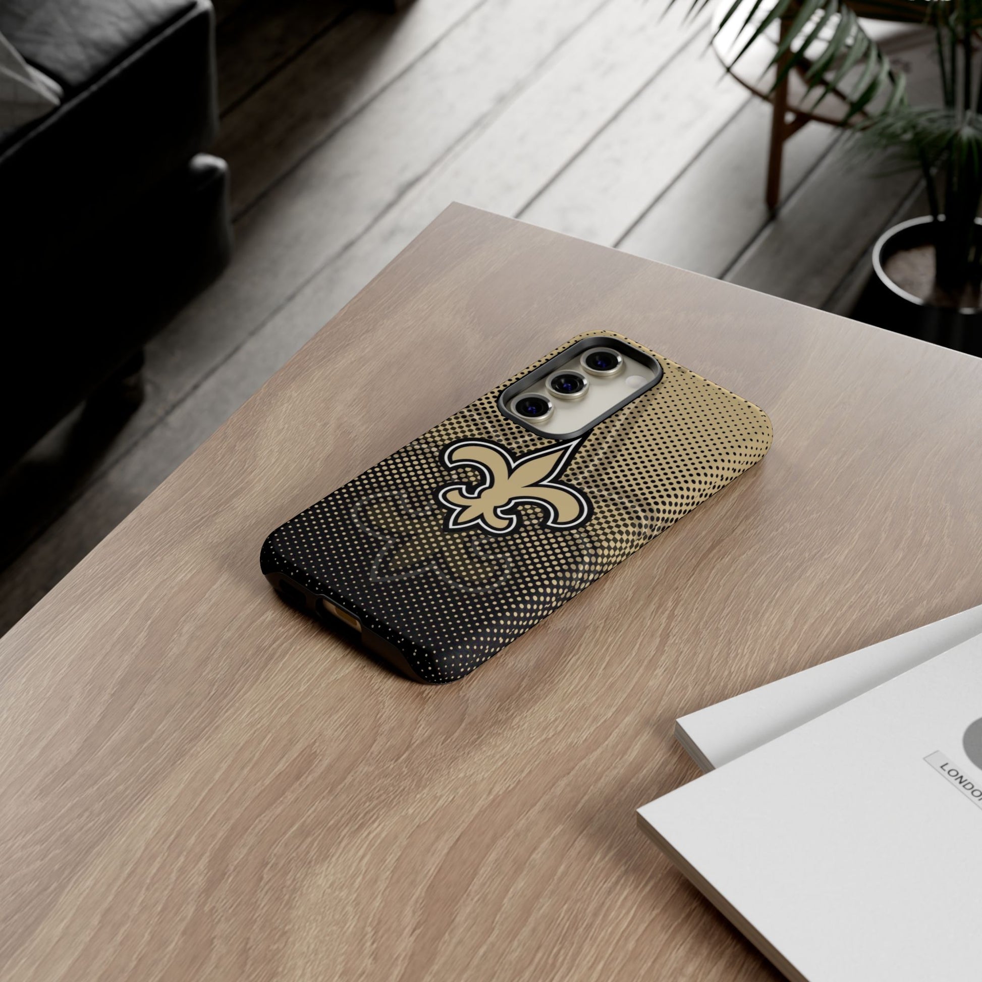 New Orleans Football Saints Logo Tough Cases for iPhones, Samsung, and Pixel