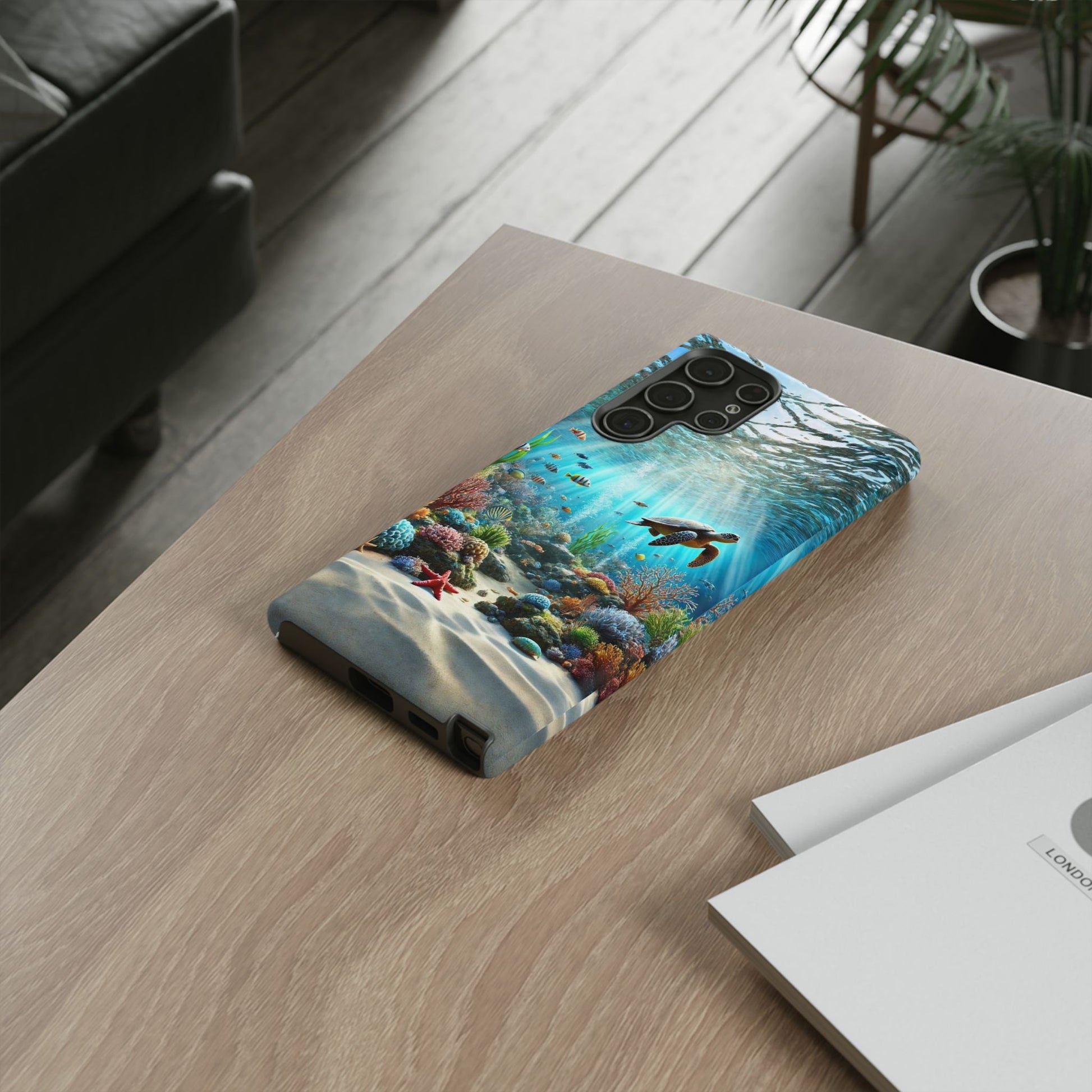 Under Sea Landscape Tough Cases for iPhones, Samsung, and Pixel