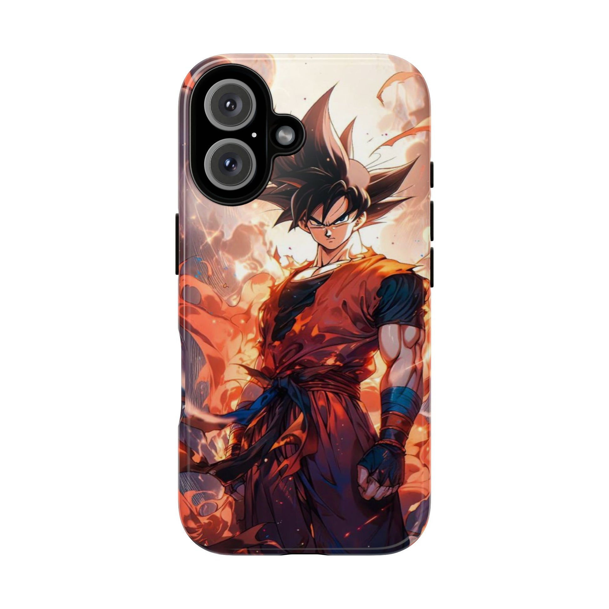 Anime Manga Dragon Ball Z Goku Tough Cases for iPhones, Samsung, and Pixel