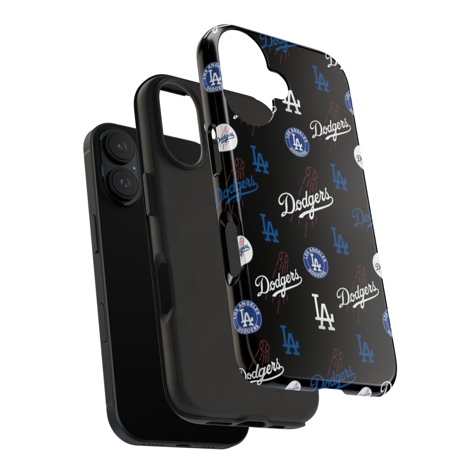 Dodgers Baseball Pattern Phone Cases for Iphones & Samsung Phones Durable