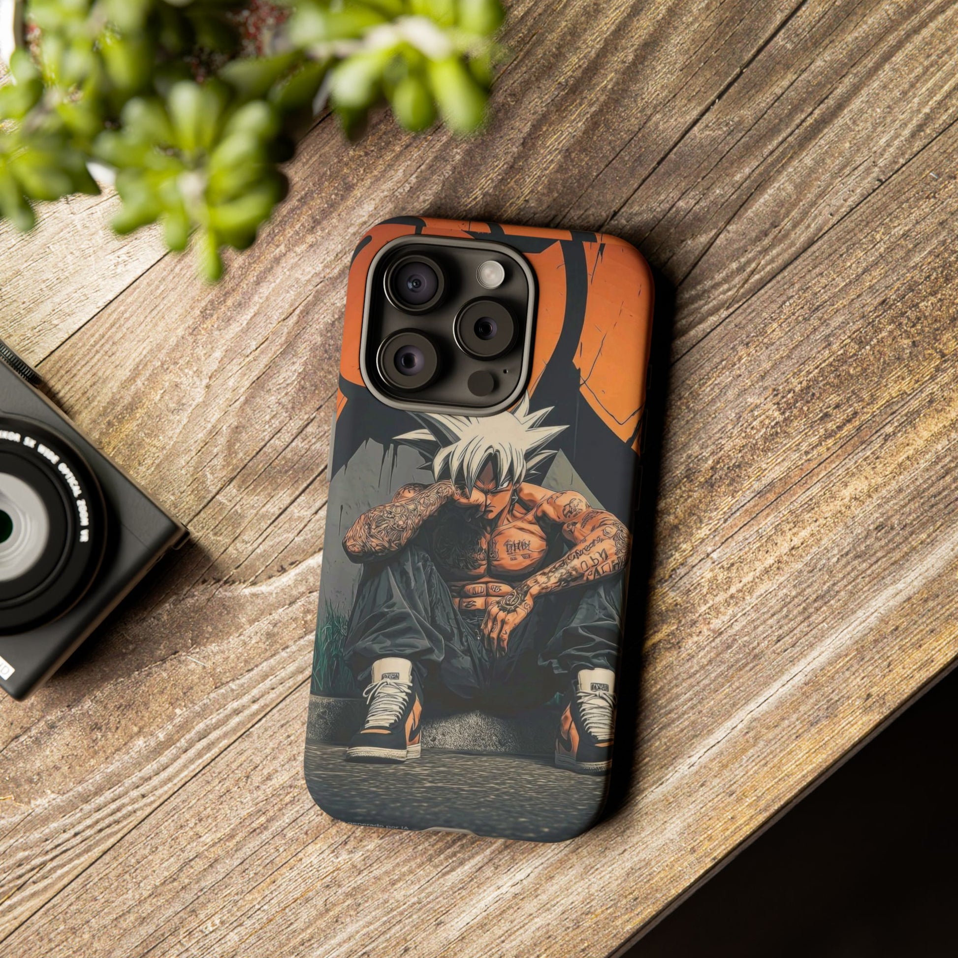 Anime DBZ Thug Tough Cases for iPhones, Samsung, and Pixel