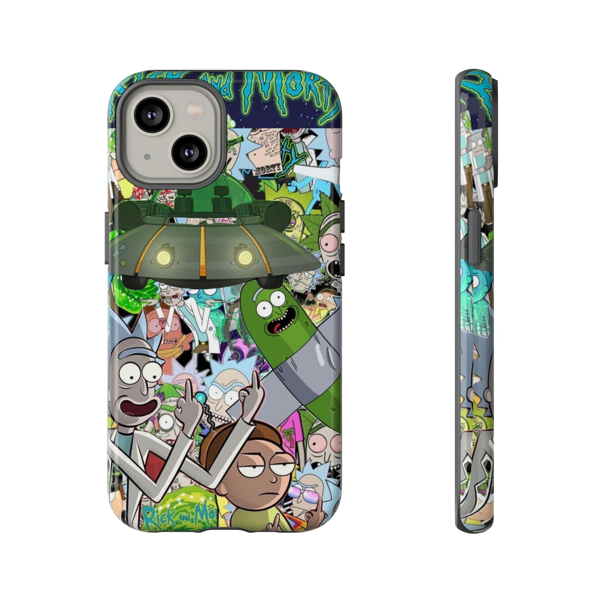 Rick and Morty Phone Case, Tough Cases for iPhones, Samsung, and Pixel