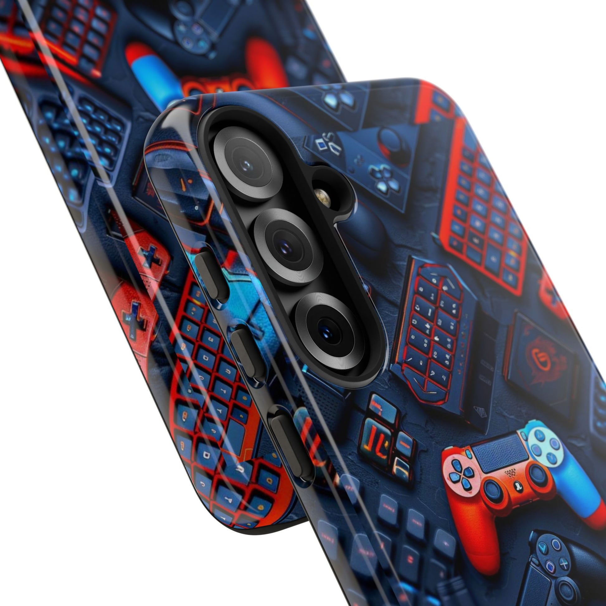 Gamer Themed Controllers Tough Cases for iPhones, Samsung, and Pixel