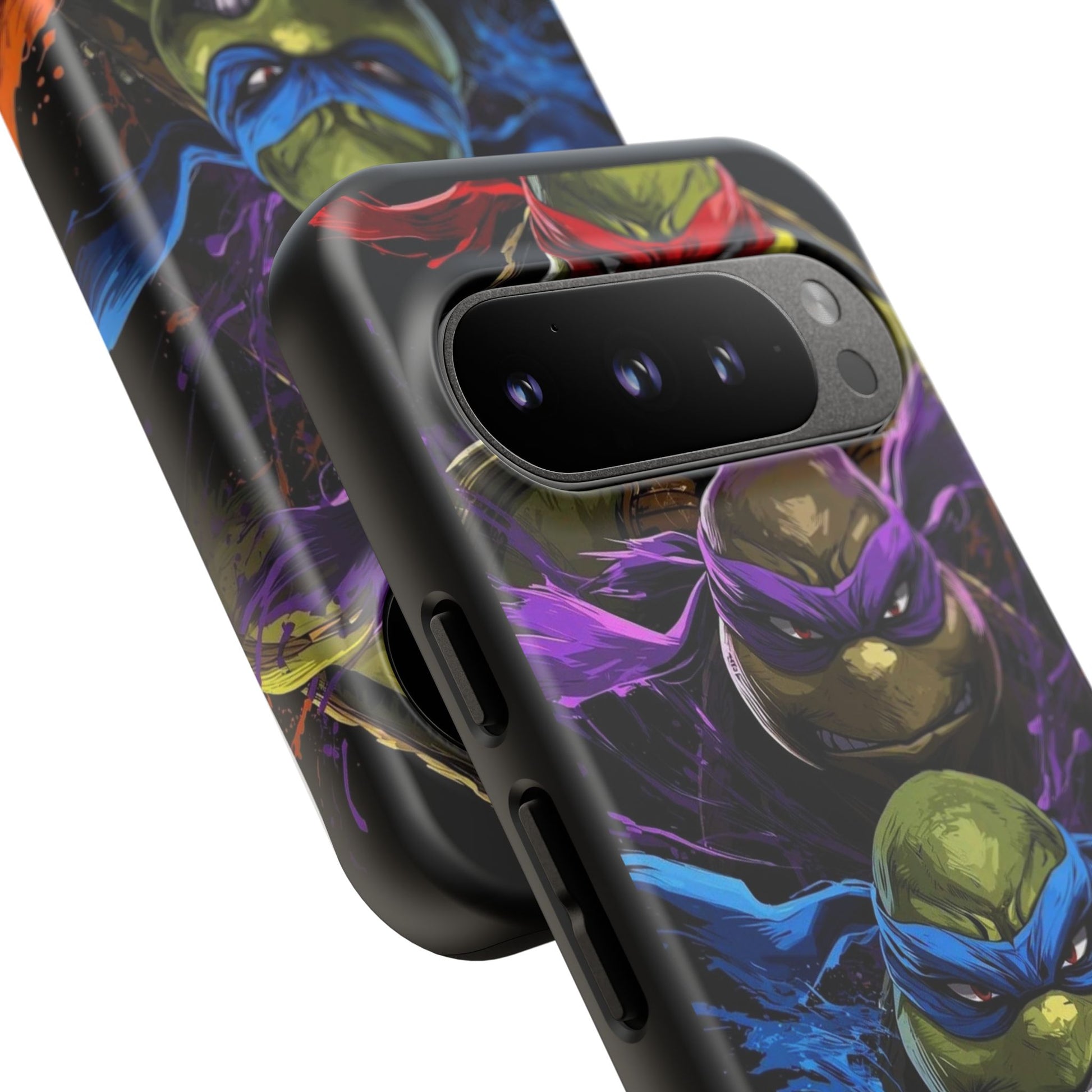 Ninja Turtles Tough Cases for iPhones, Samsung, and Pixel