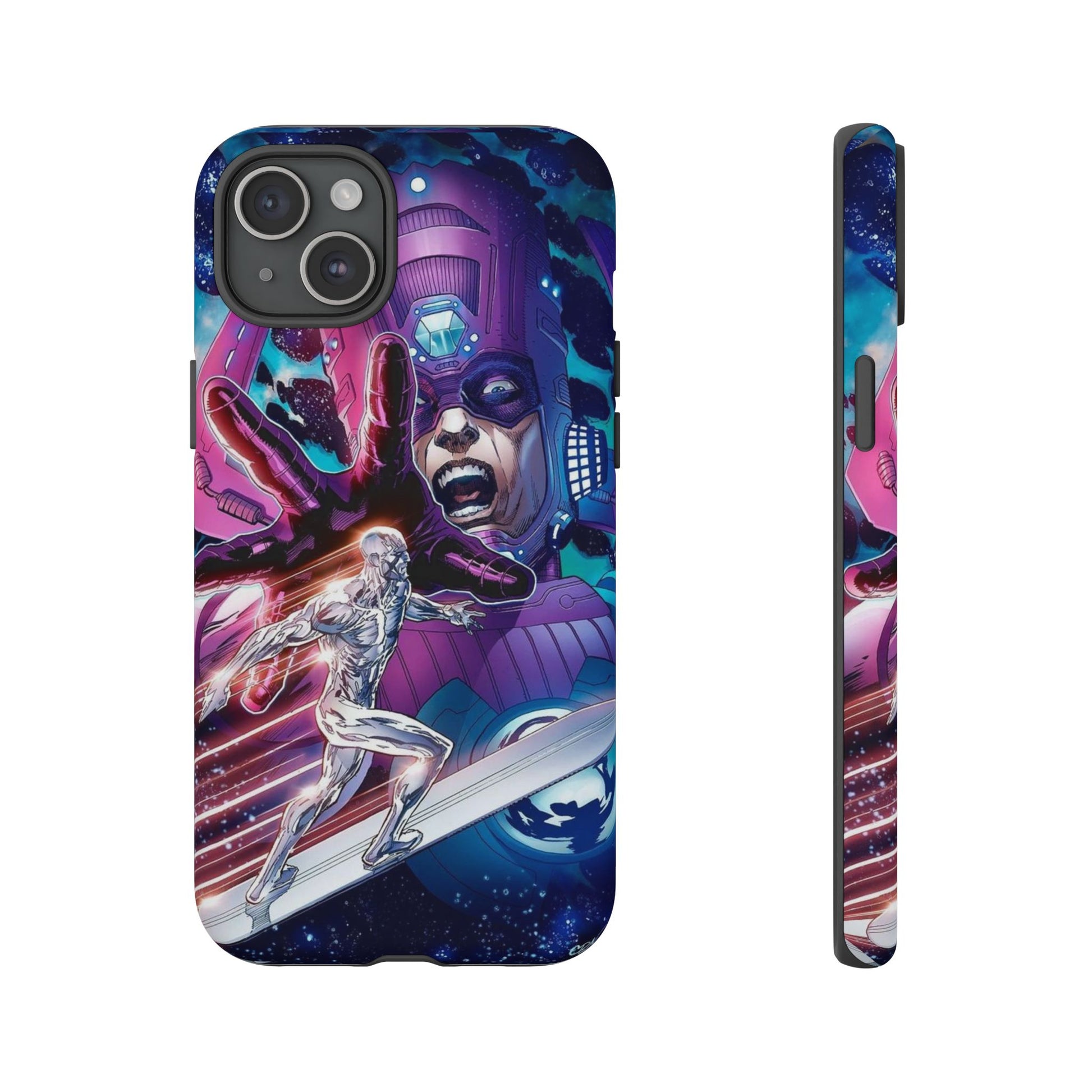 Galactus x Silver Surfer Marvel Phone Case, Tough Cases for iPhones, Samsung, and Pixel