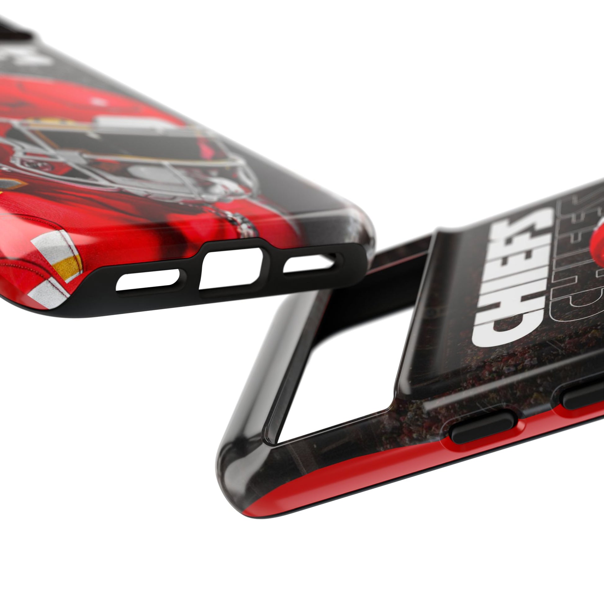 Kansas City Chiefs Football Helmet Logo Tough Cases for iPhones, Samsung, and Pixel