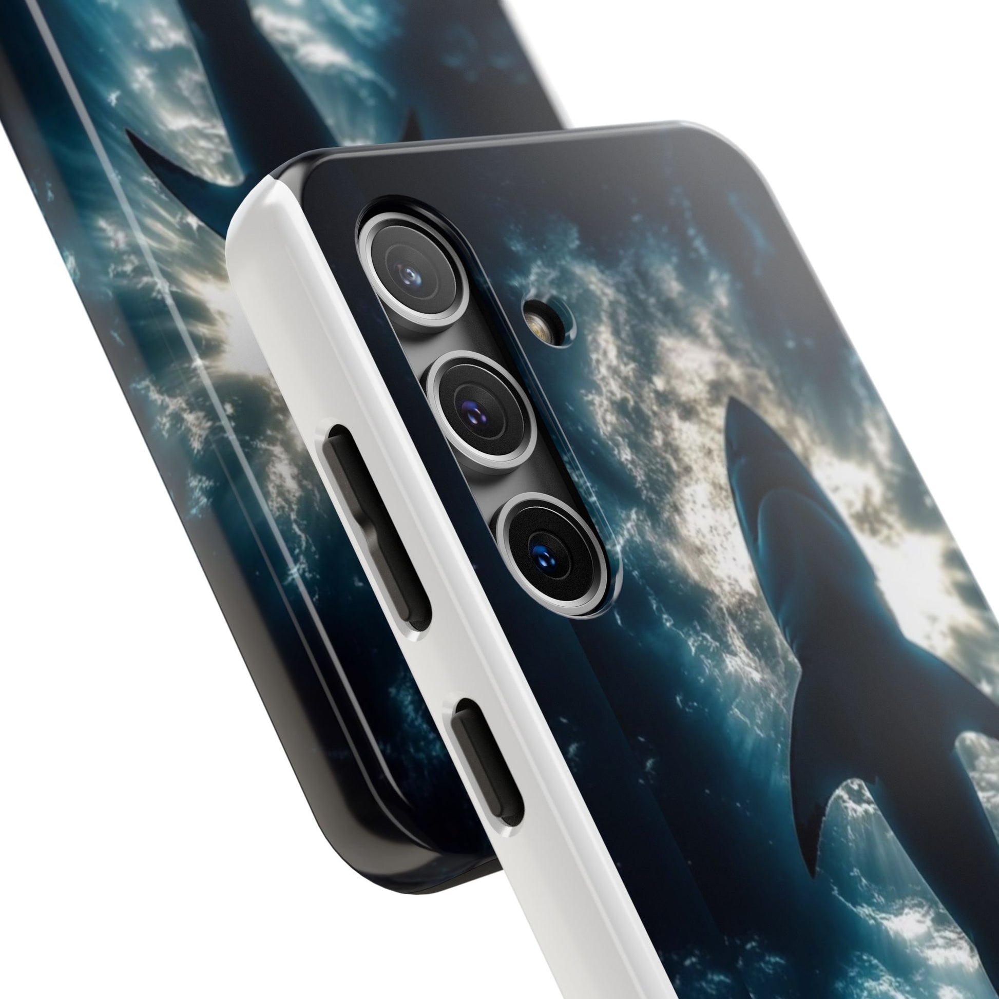 Great White Shark Themed Tough Phone Cases for Iphones & Samsung Phones