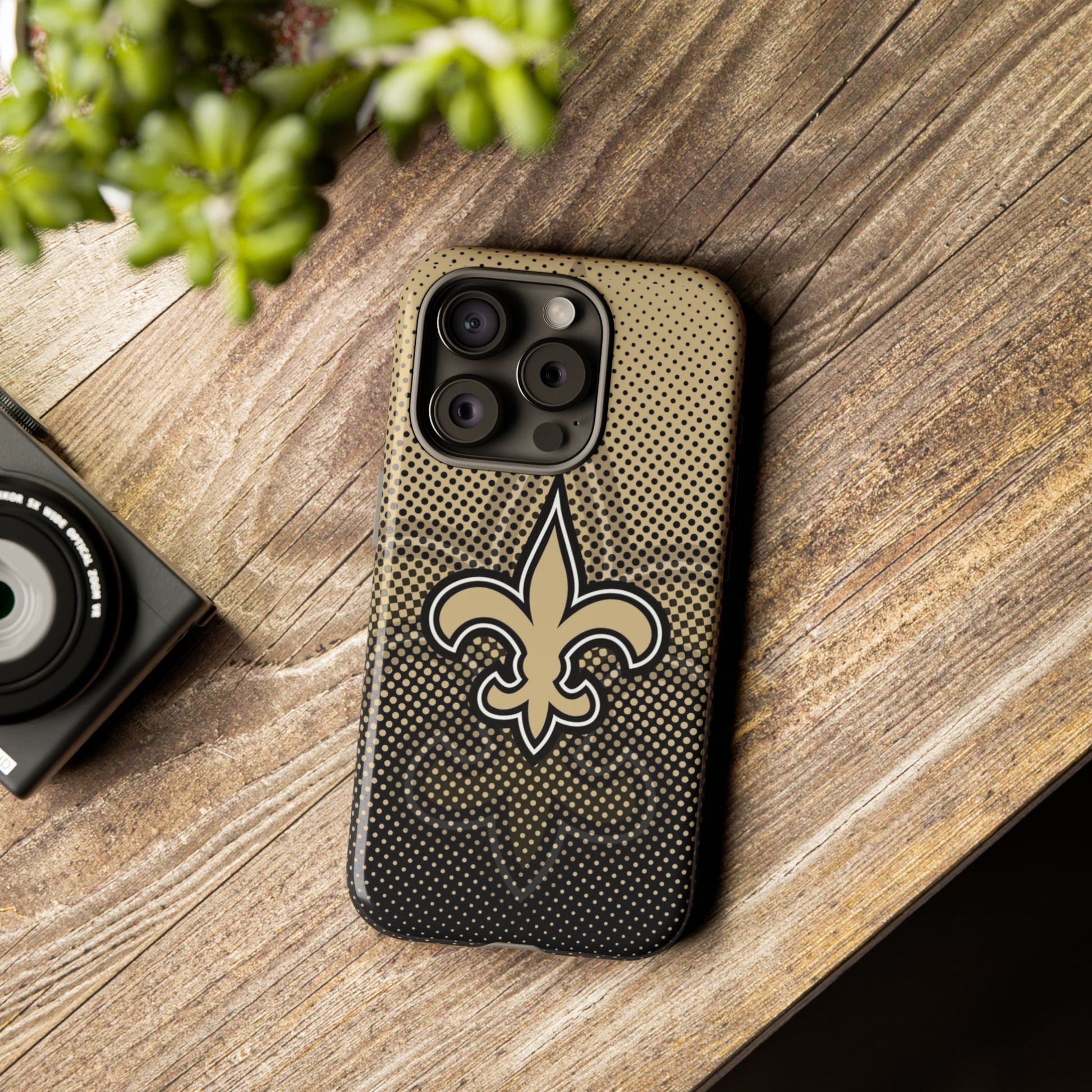 New Orleans Football Saints Logo Tough Cases for iPhones, Samsung, and Pixel