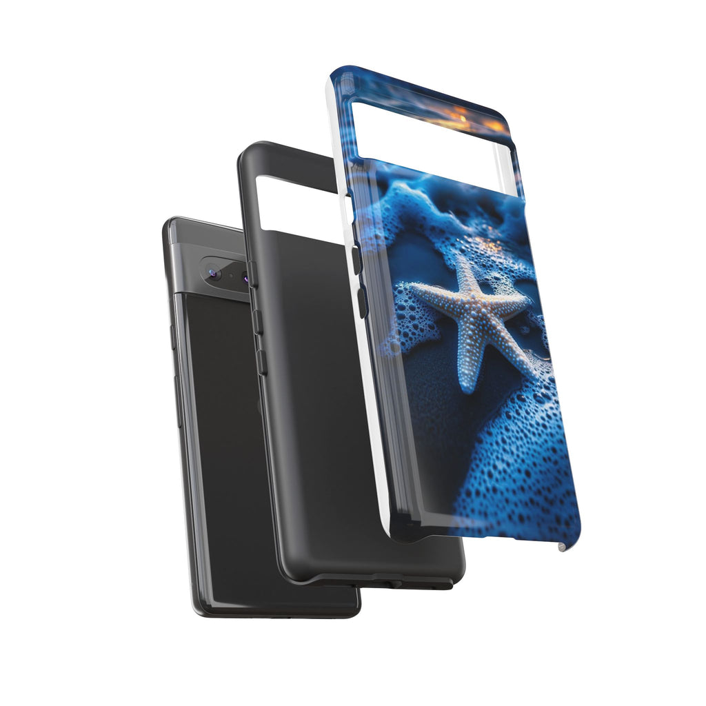 Starfish Beach Tough Cases for iPhones, Samsung, and Pixel