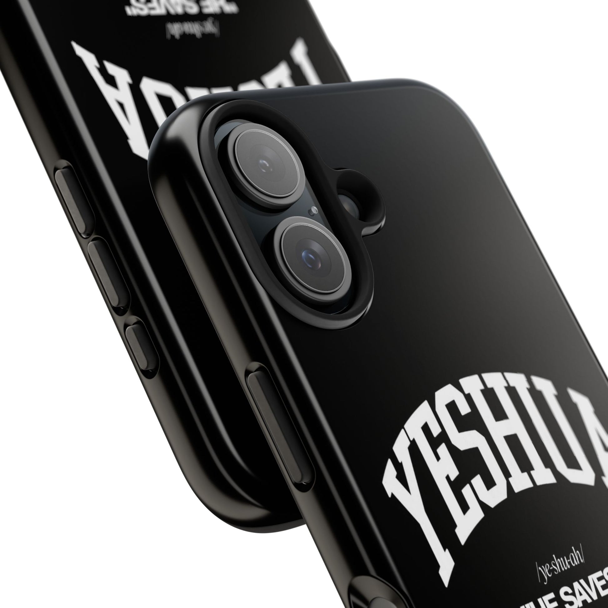Yeshua He Saves Christian Theme Phone Cases for iPhones & Samsung Phones