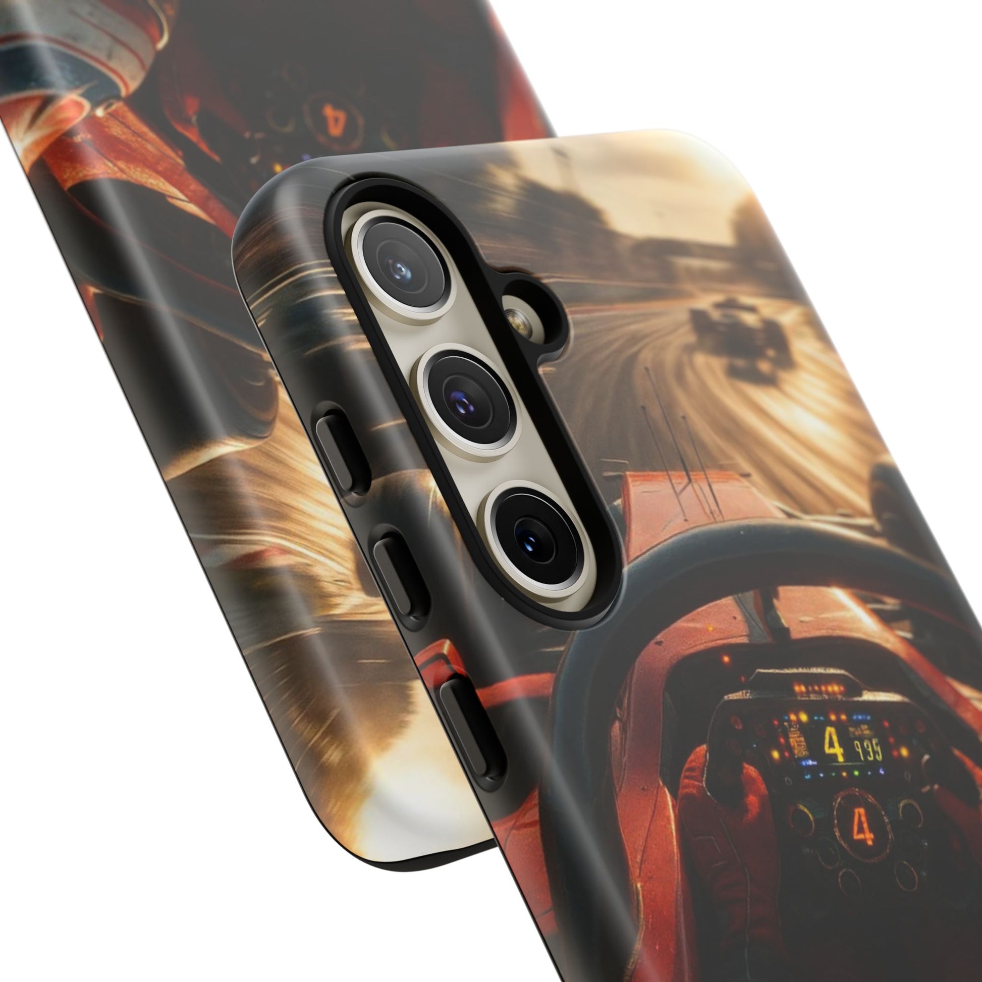 Formula 1 Cockpit Phone Case, Tough Cases for iPhones, Samsung, and Pixel