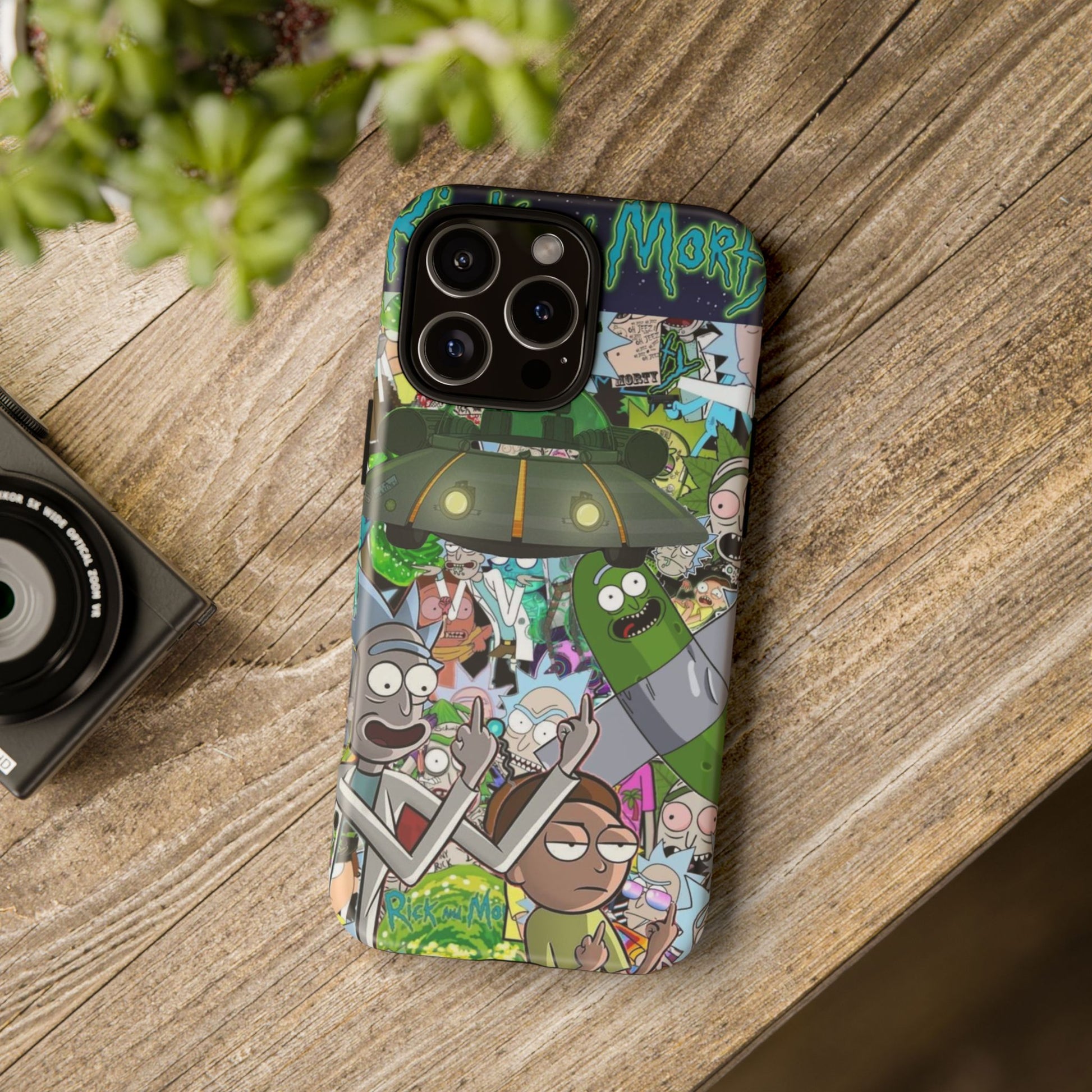 Rick and Morty Phone Case, Tough Cases for iPhones, Samsung, and Pixel