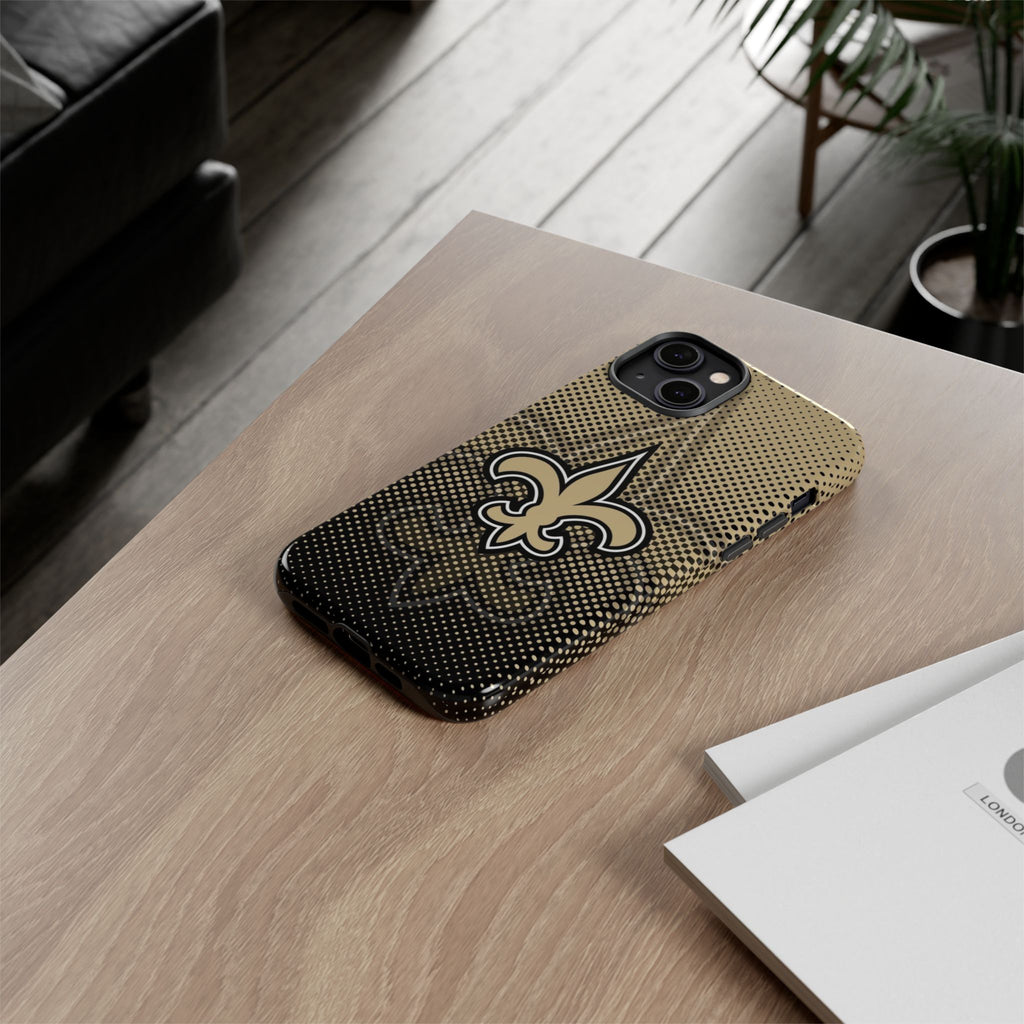 New Orleans Football Saints Logo Tough Cases for iPhones, Samsung, and Pixel
